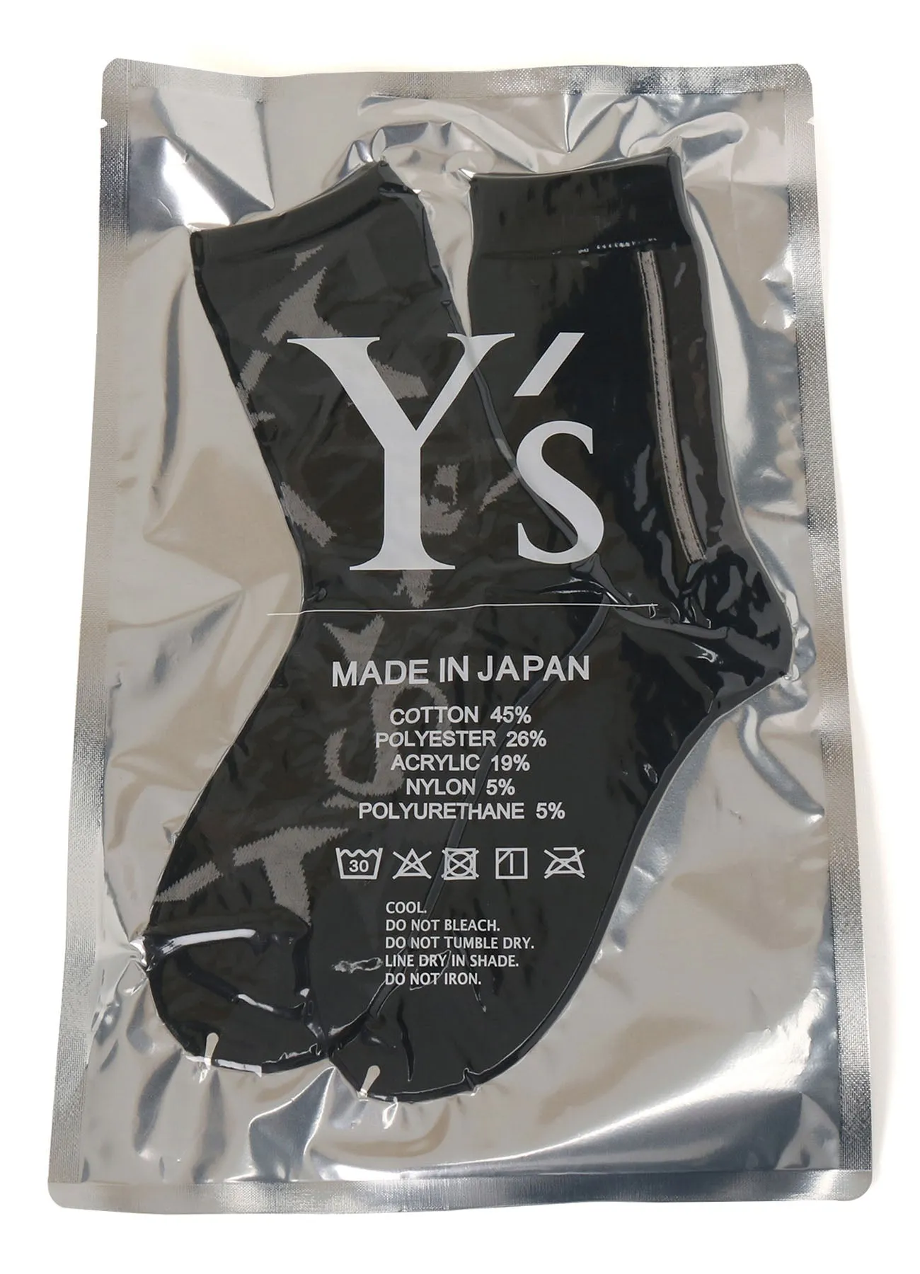 MIX JACQUARD SOCKS 2P sold by Yohji Yamamoto product image thumbnail 2