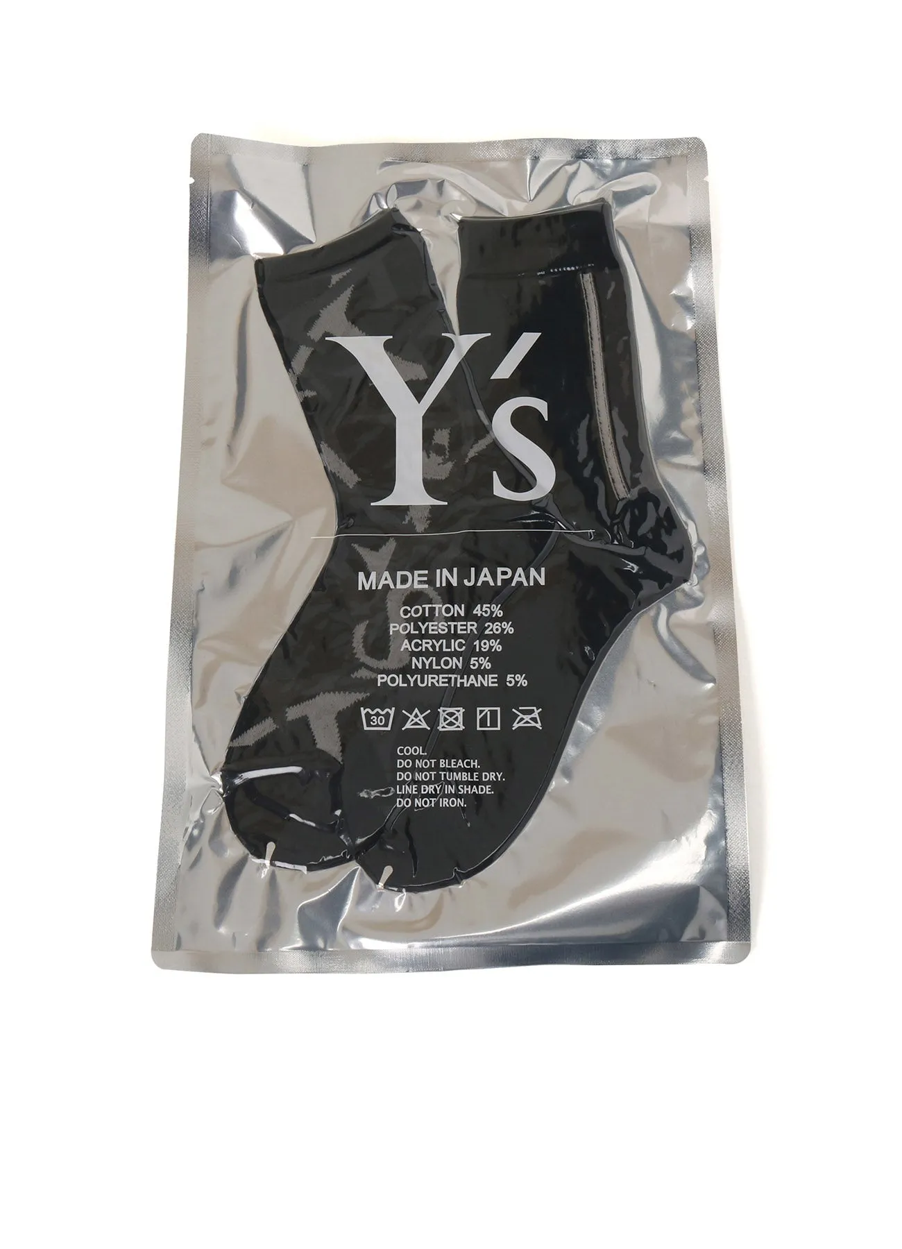 MIX JACQUARD SOCKS 2P sold by Yohji Yamamoto