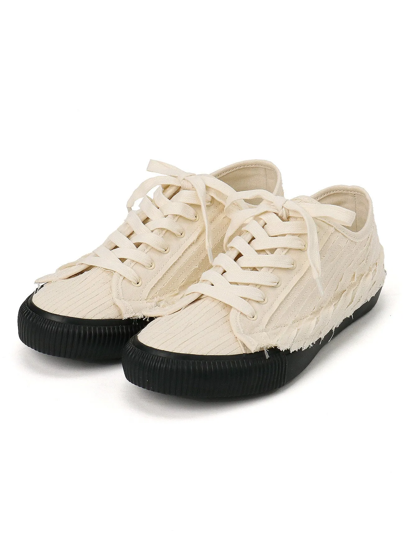 CUTTINGS CANVAS SNEAKER sold by Yohji Yamamoto product image thumbnail 2