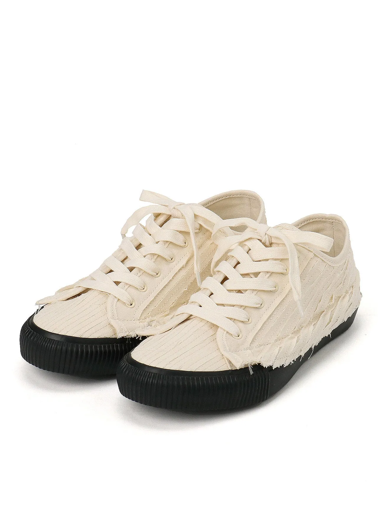 CUTTINGS CANVAS SNEAKER sold by Yohji Yamamoto