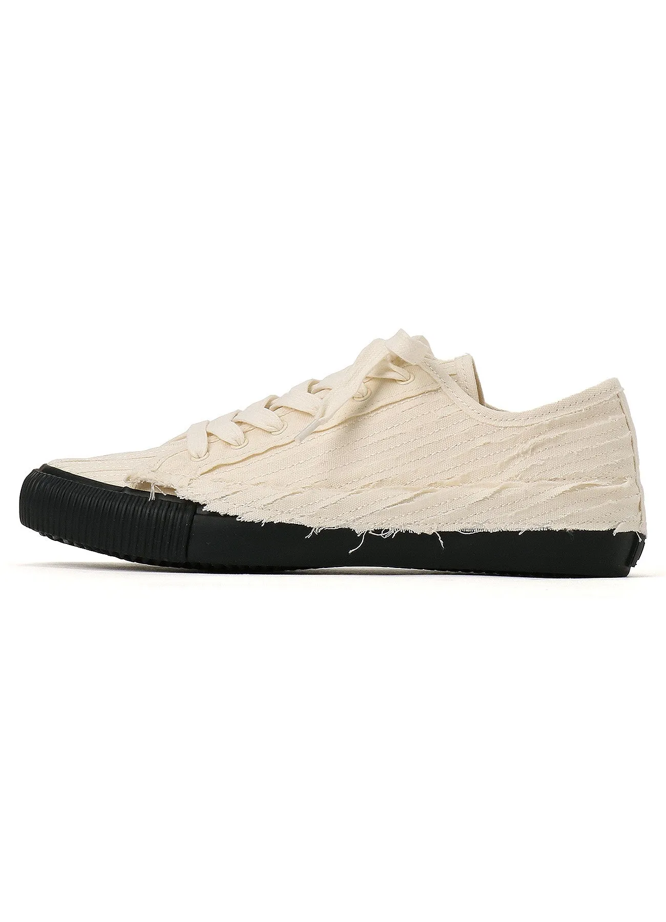 CUTTINGS CANVAS SNEAKER sold by Yohji Yamamoto product image thumbnail 3