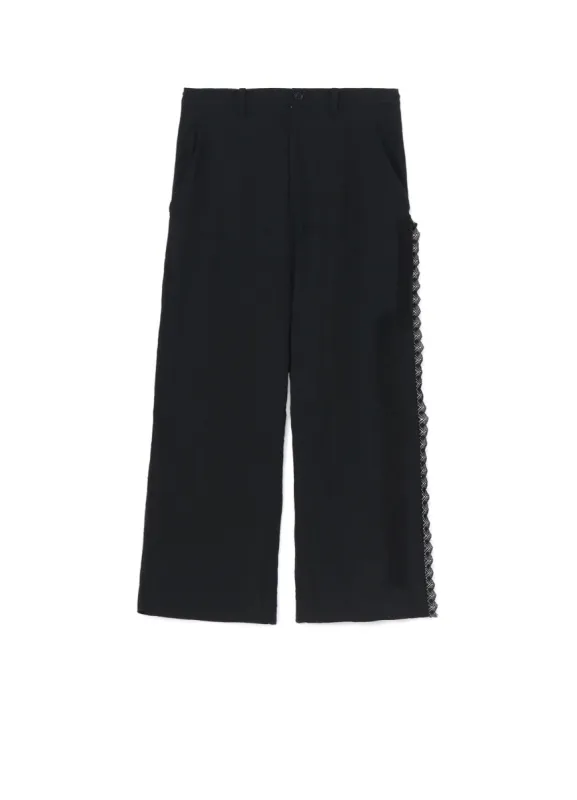 LINEN LONG STRAIGHT PANTS made by Yohji Yamamoto