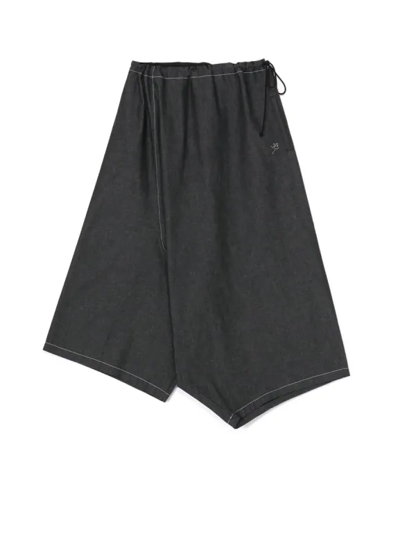 8oz DENIM YS STITCH SARROUEL sold by Yohji Yamamoto