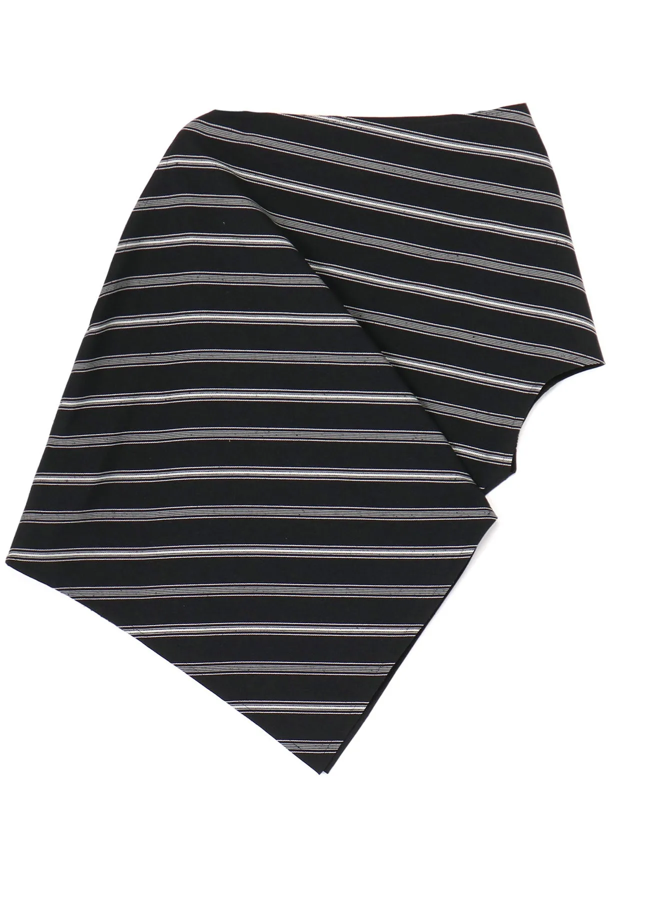 HARD TWISTED STRIPE CONVERTIBLE BLOUSE sold by Yohji Yamamoto product image thumbnail 3
