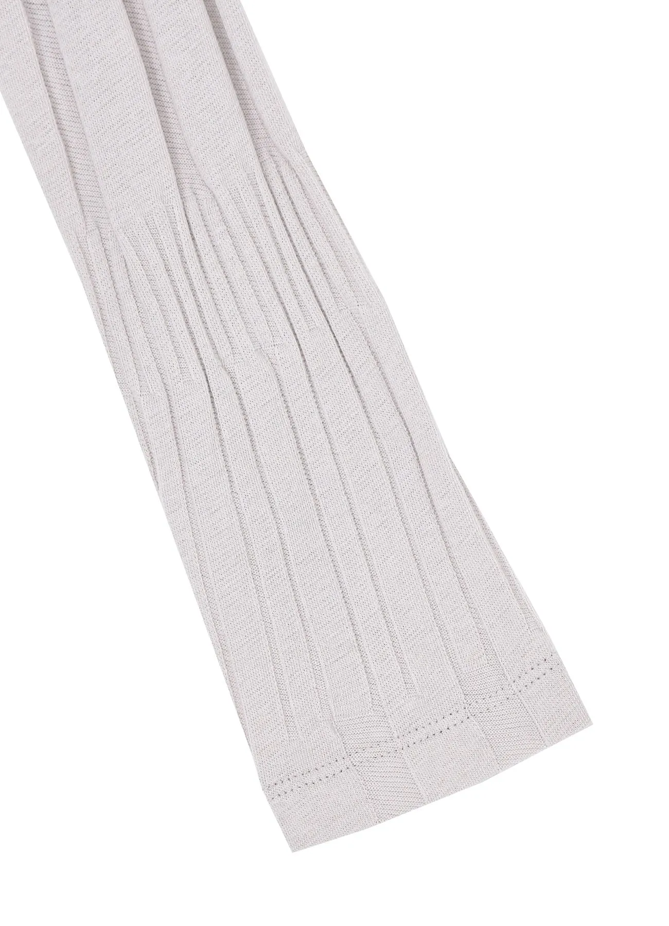 40/ COTTON HARD TWISTED WRINKLED RIBBED LONG SLEEVE T sold by Yohji Yamamoto product image thumbnail 5