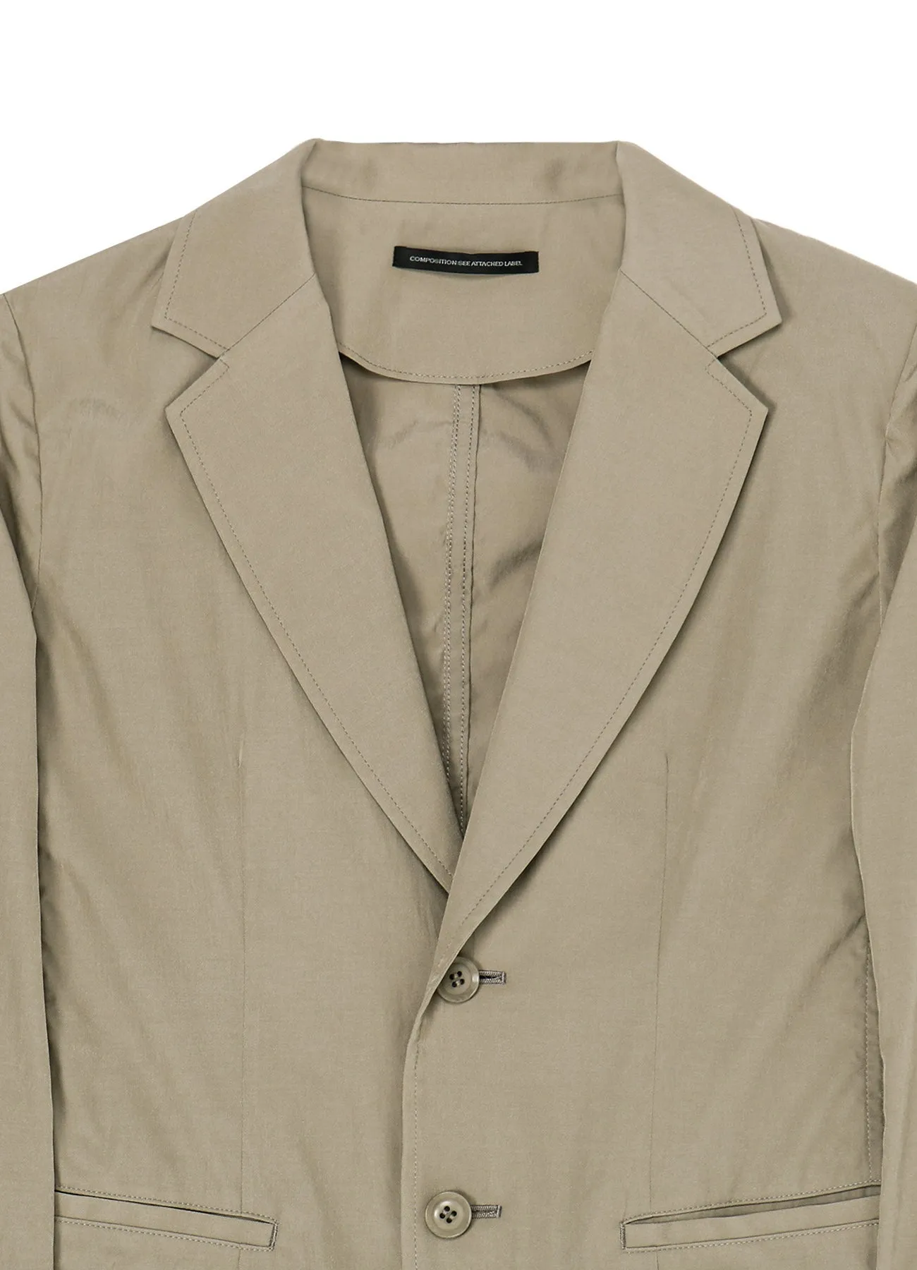 C/Ta/Pe TWILL 2 BUTTON JACKET sold by Yohji Yamamoto product image thumbnail 4