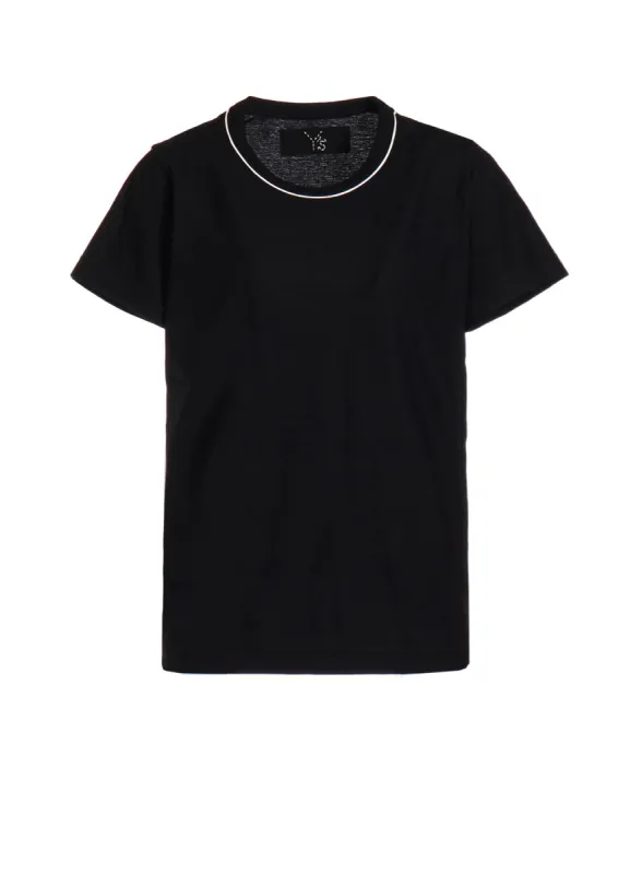 40/-HARD TWIST JERSEY Y'S STITCH T A sold by Yohji Yamamoto