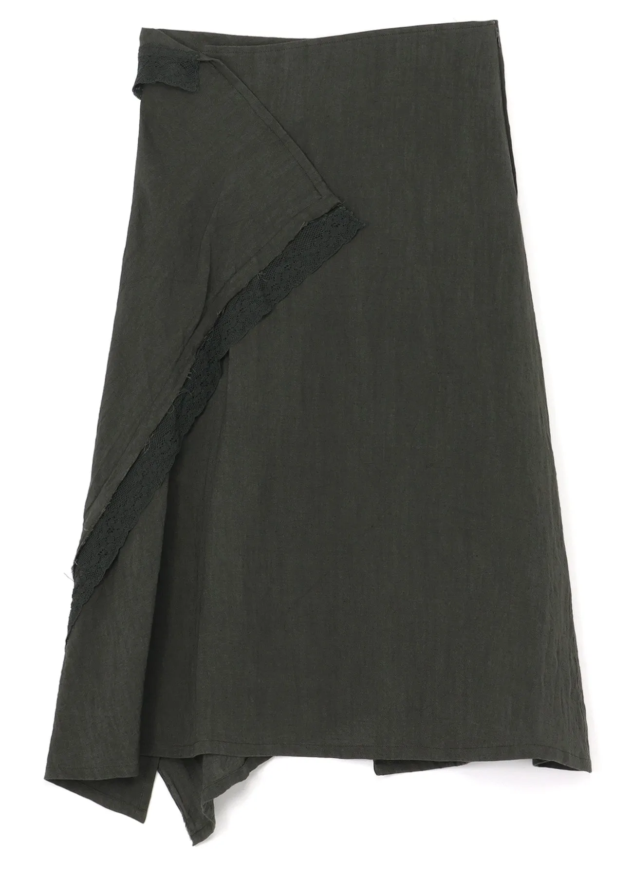 LINEN FLARE SKIRT sold by Yohji Yamamoto product image thumbnail 3