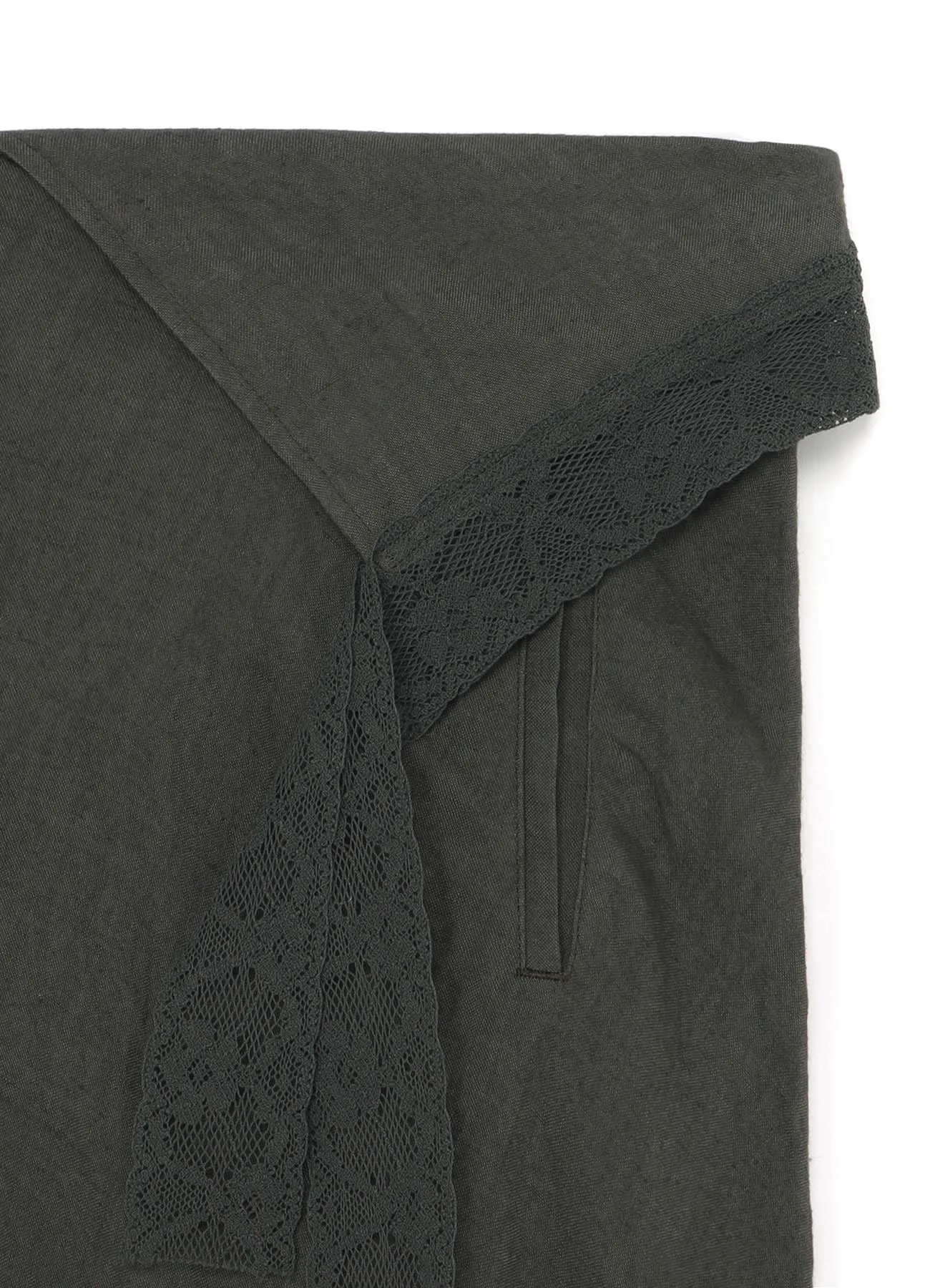 LINEN FLARE SKIRT sold by Yohji Yamamoto product image thumbnail 4