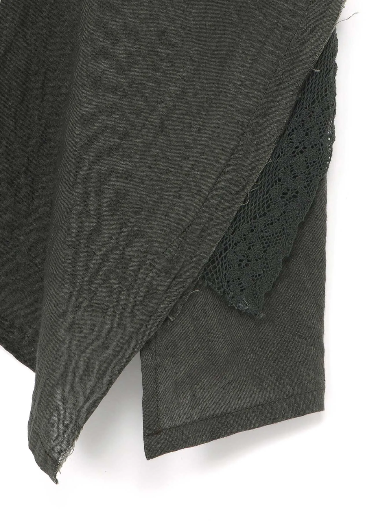 LINEN FLARE SKIRT sold by Yohji Yamamoto product image thumbnail 5