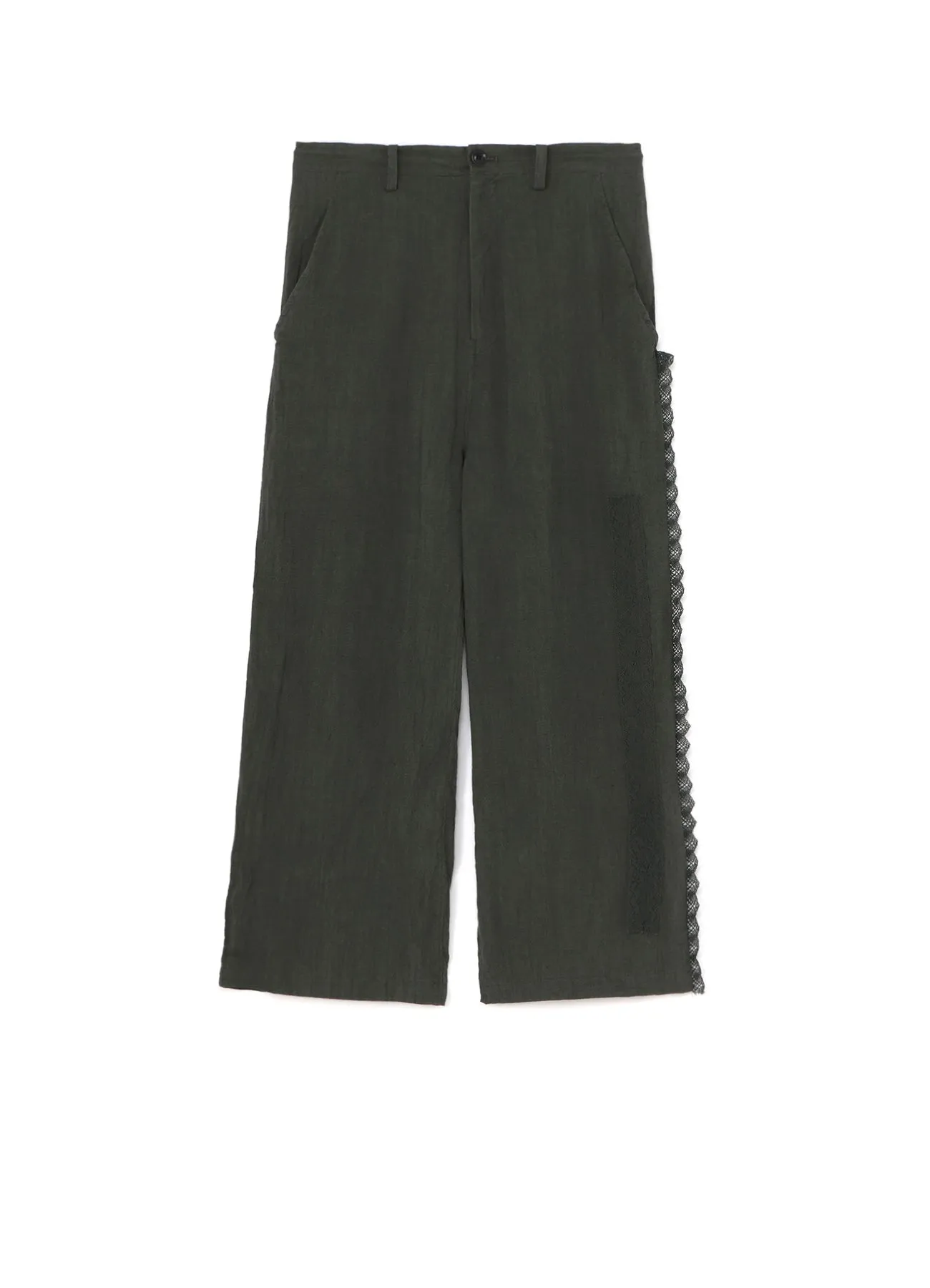 LINEN LONG STRAIGHT PANTS sold by Yohji Yamamoto