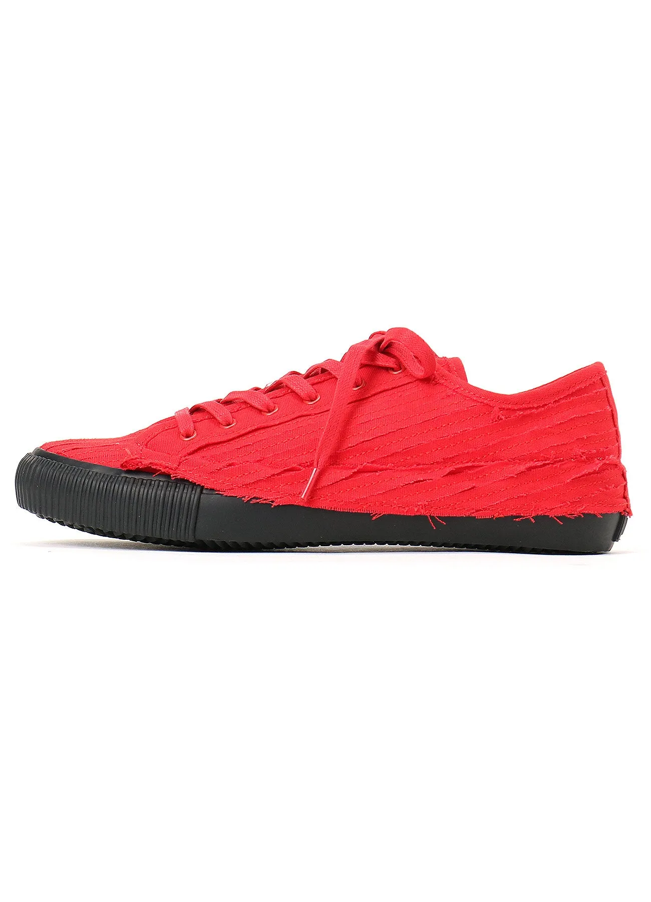 CUTTINGS CANVAS SNEAKER sold by Yohji Yamamoto product image thumbnail 3