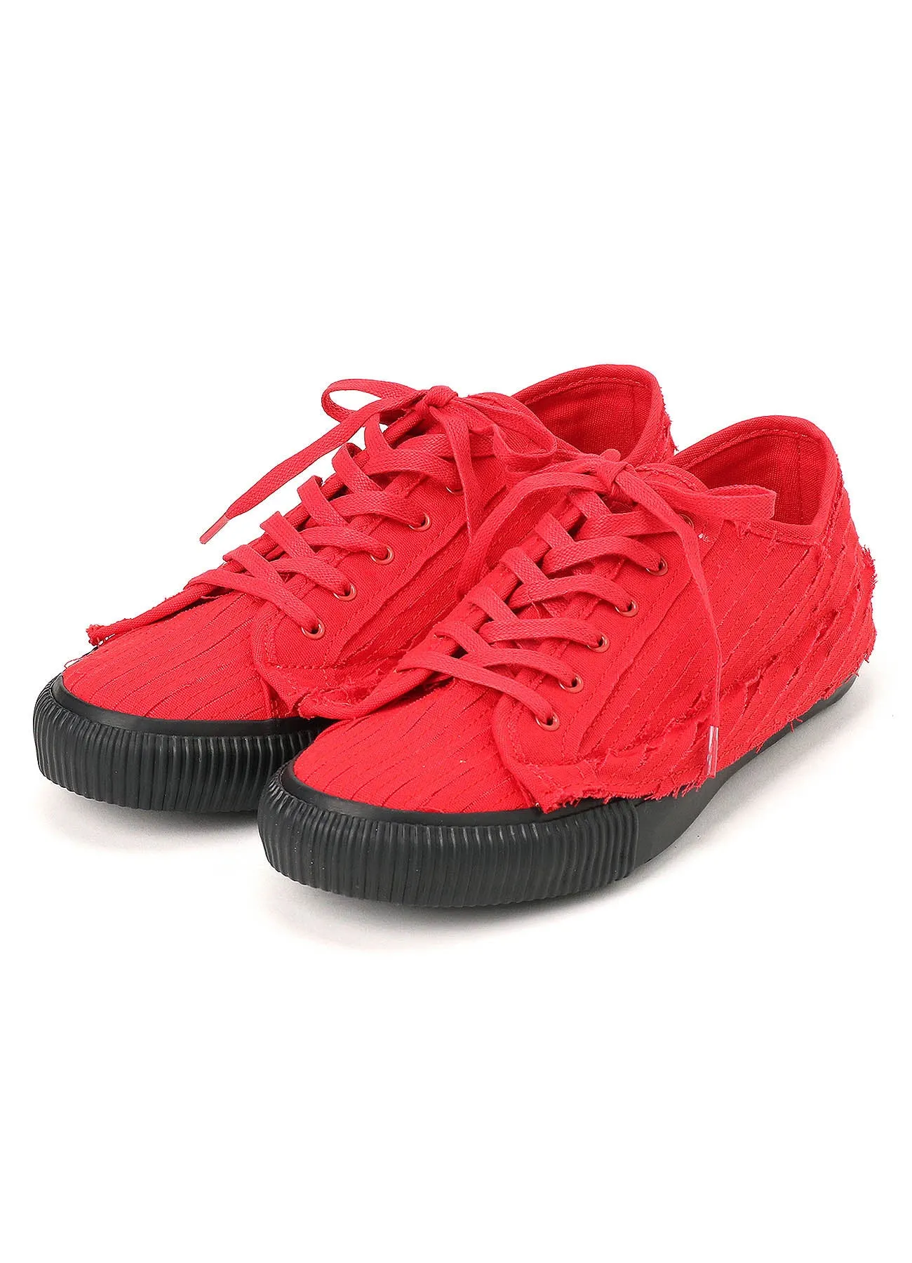 CUTTINGS CANVAS SNEAKER sold by Yohji Yamamoto product image thumbnail 2