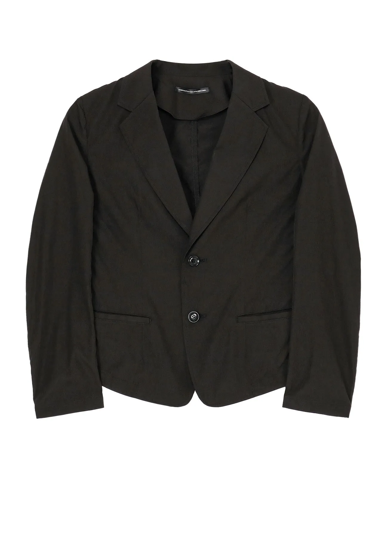 C/Ta/Pe TWILL 2 BUTTON JACKET sold by Yohji Yamamoto