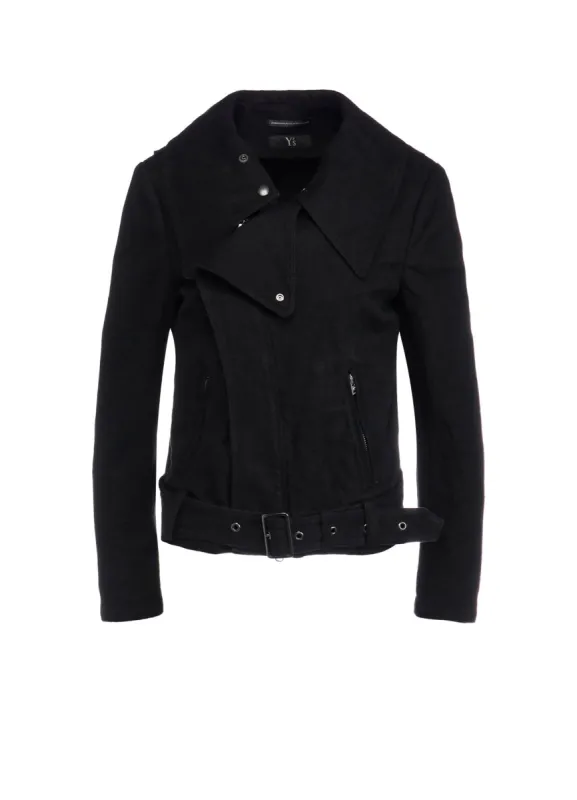 C/LI GABARNINE BIKER JACKET sold by Yohji Yamamoto