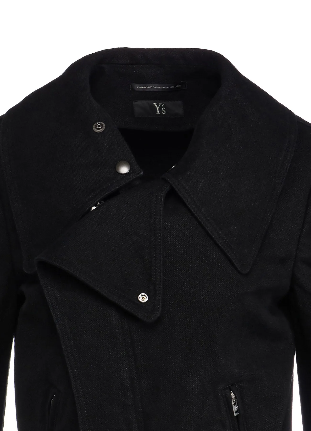 C/LI GABARNINE BIKER JACKET sold by Yohji Yamamoto product image thumbnail 5