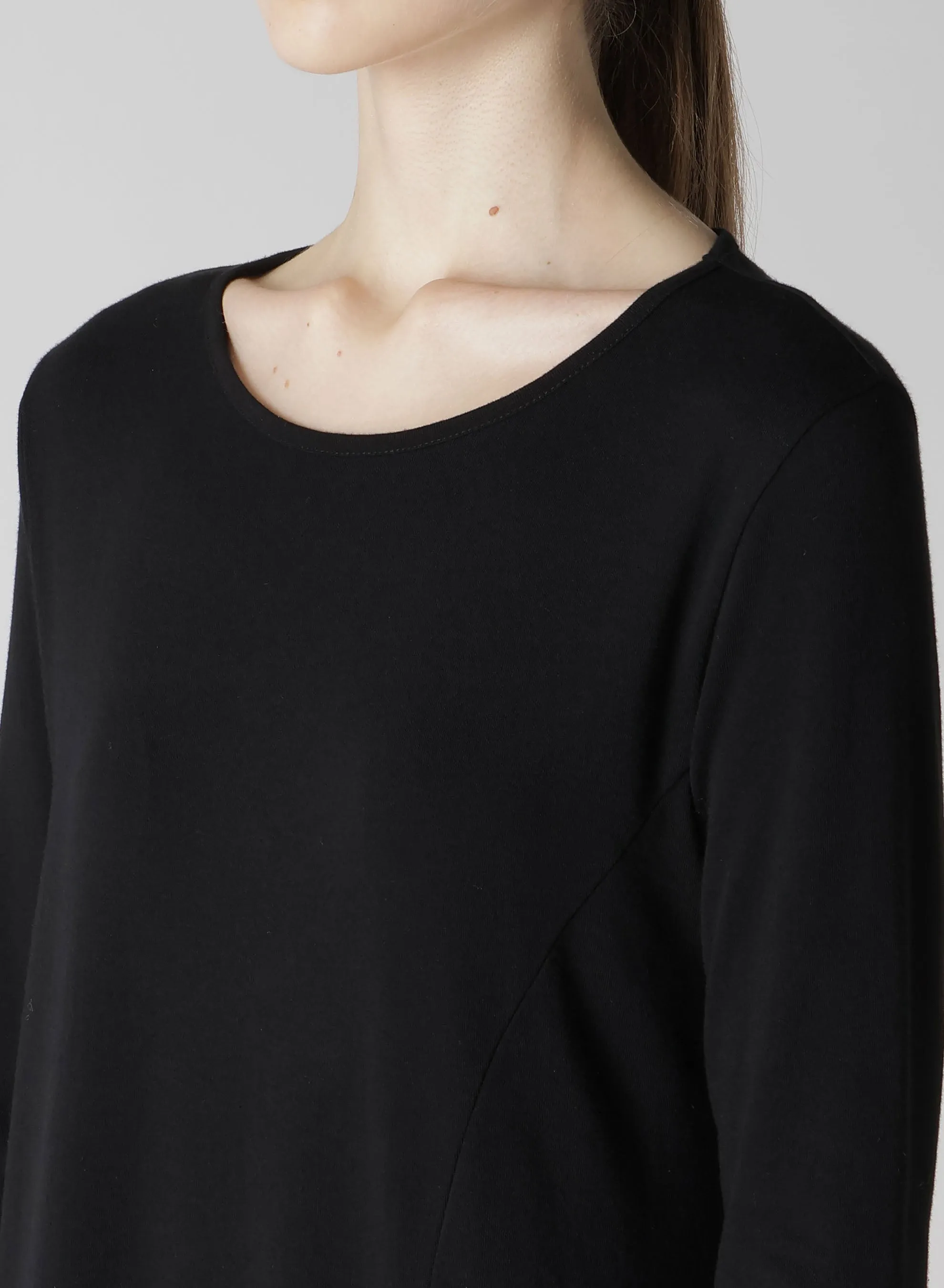 60/-SOFT FLEECE LEFT SLIT DRESS sold by Yohji Yamamoto product image thumbnail 5