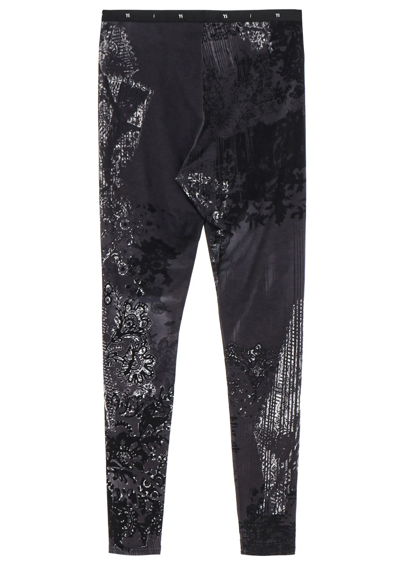 40/-RY JERSEY LACE DESIGN P LEGGINGS sold by Yohji Yamamoto product image thumbnail 3