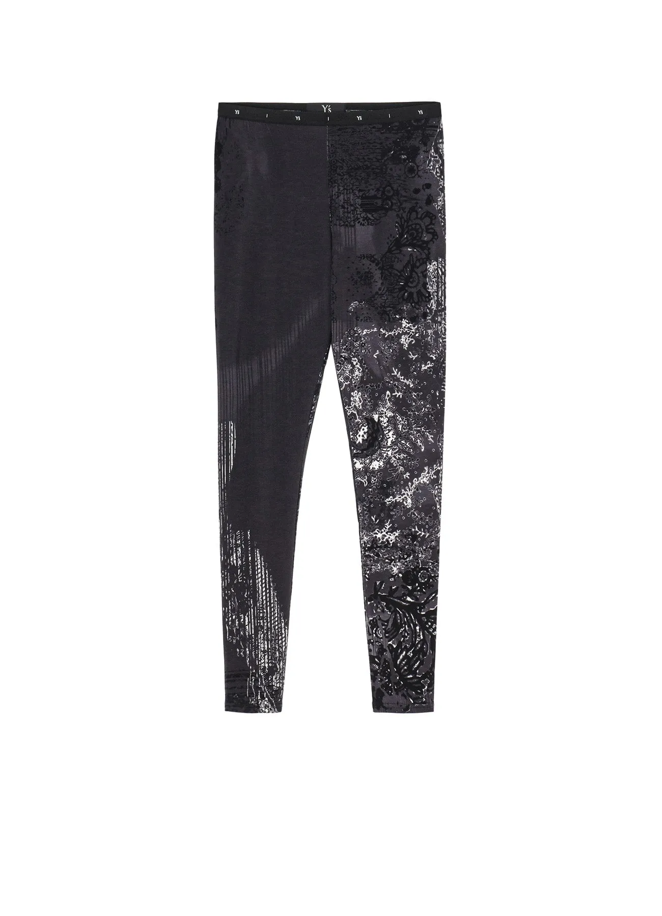 40/-RY JERSEY LACE DESIGN P LEGGINGS sold by Yohji Yamamoto