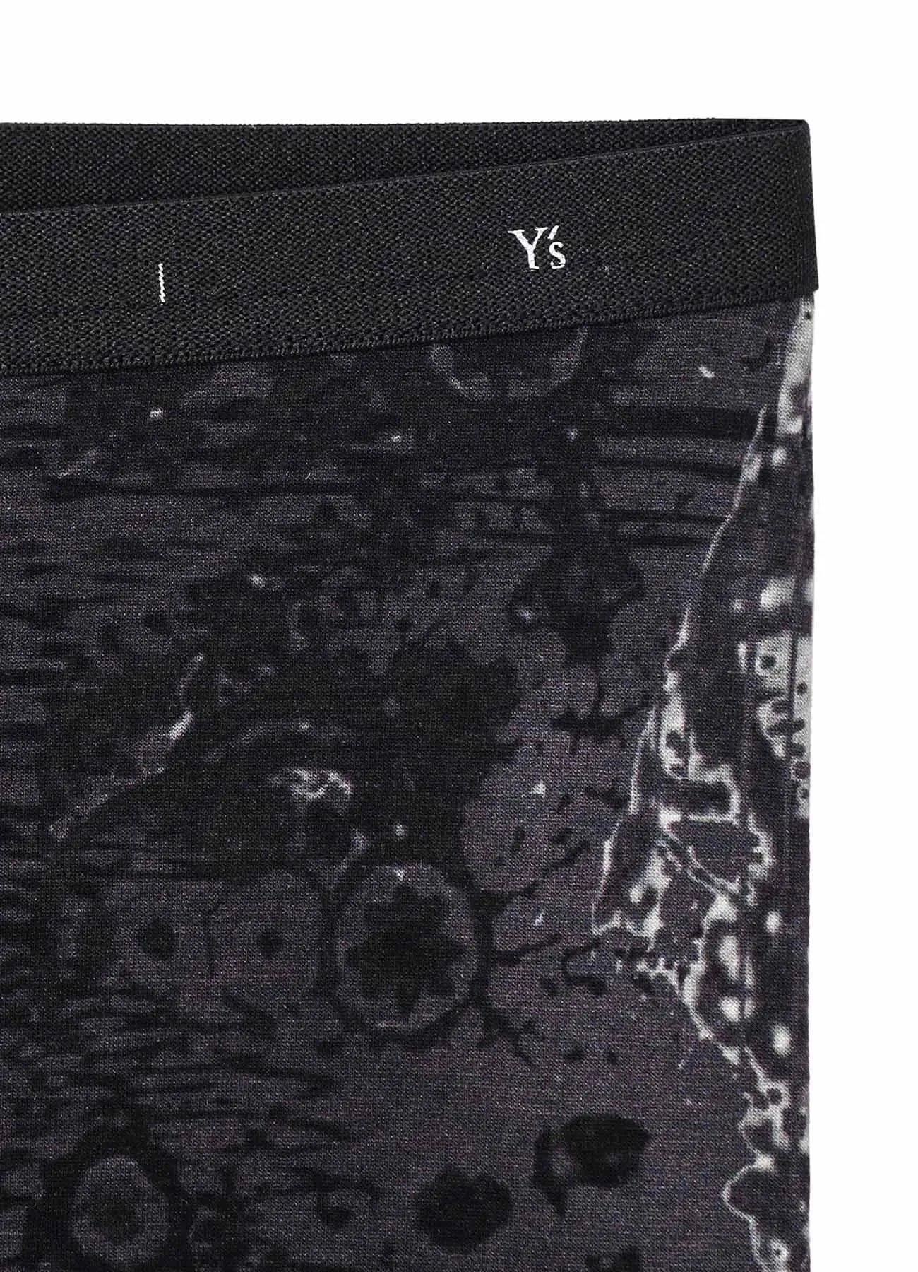 40/-RY JERSEY LACE DESIGN P LEGGINGS sold by Yohji Yamamoto product image thumbnail 4