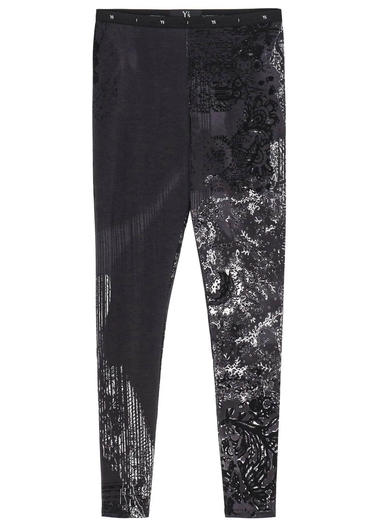 40/-RY JERSEY LACE DESIGN P LEGGINGS sold by Yohji Yamamoto product image thumbnail 2
