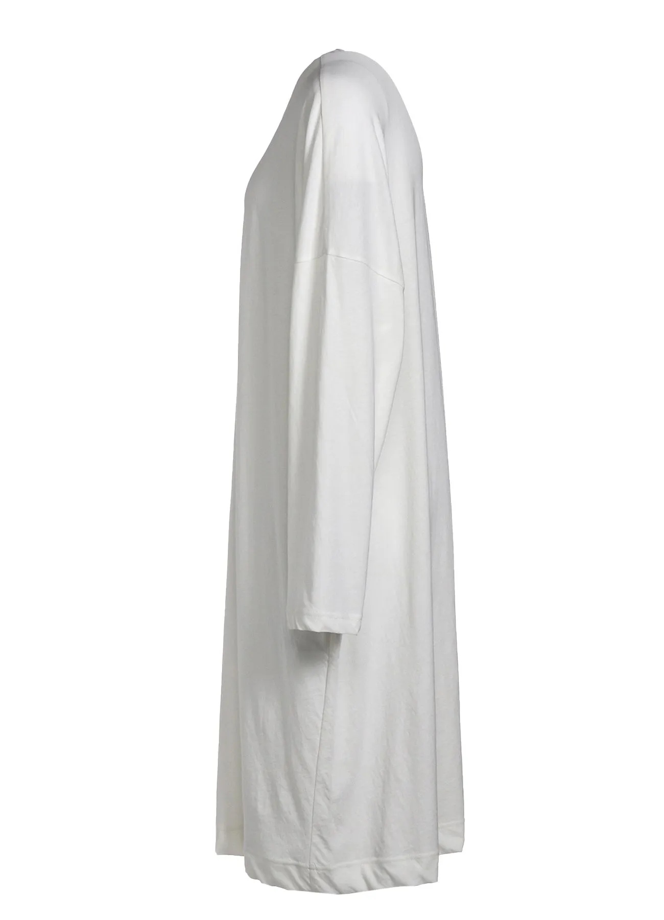 40/-HARD TWIST JERSEY ROUND NECK BIG T-SHIRT OP sold by Yohji Yamamoto product image thumbnail 3
