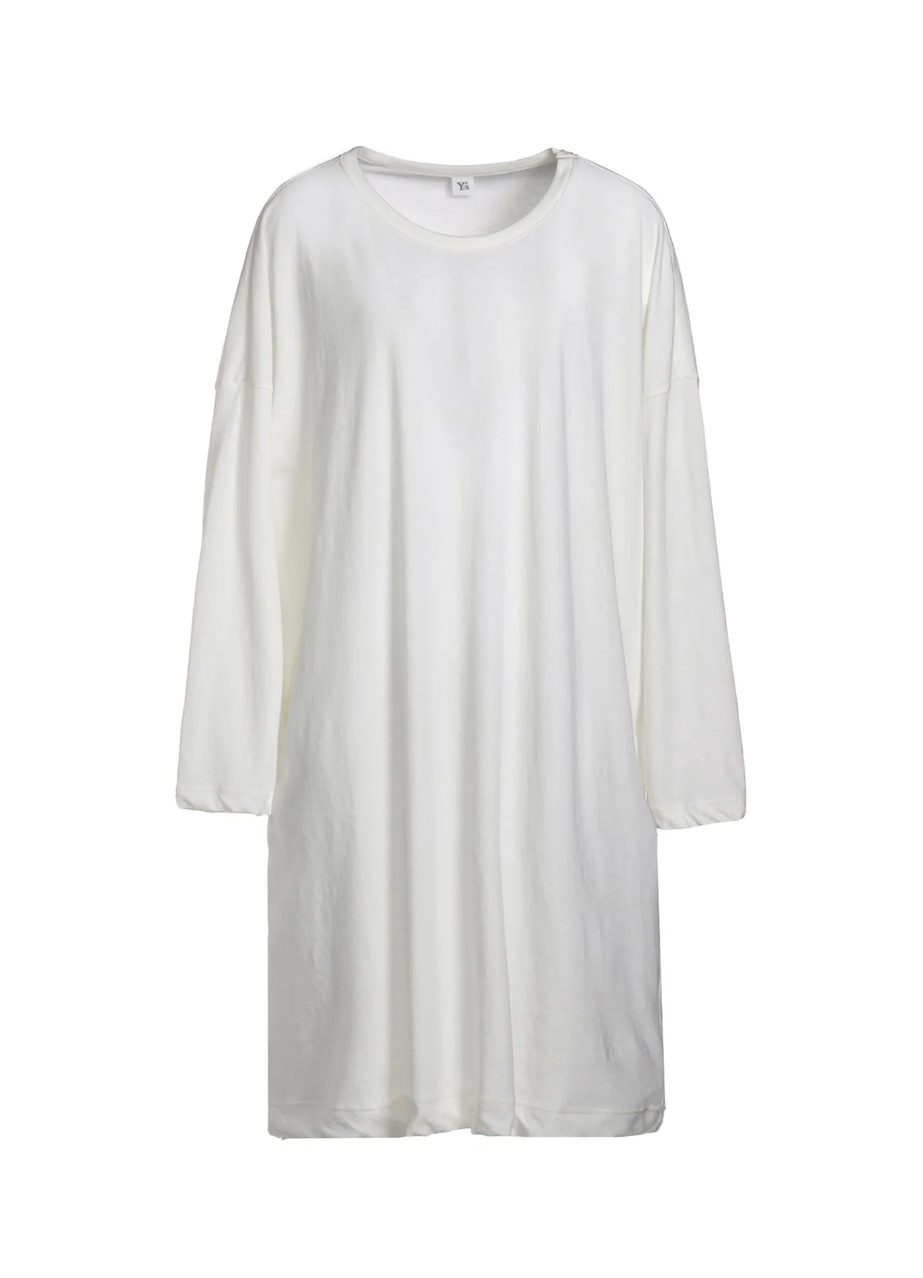 40/-HARD TWIST JERSEY ROUND NECK BIG T-SHIRT OP sold by Yohji Yamamoto