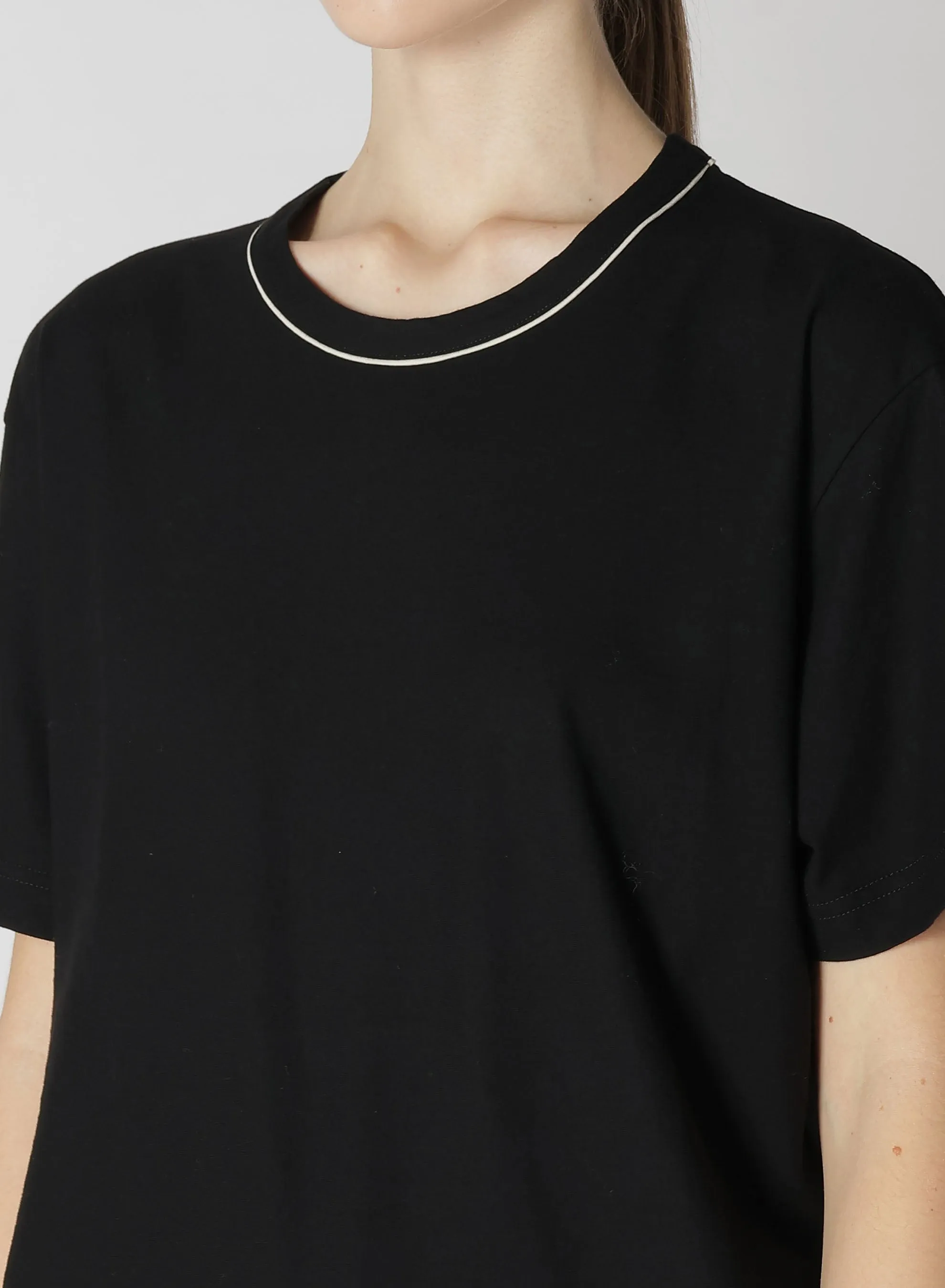 40/-HARD TWIST JERSEY Y'S STITCH T B sold by Yohji Yamamoto product image thumbnail 5