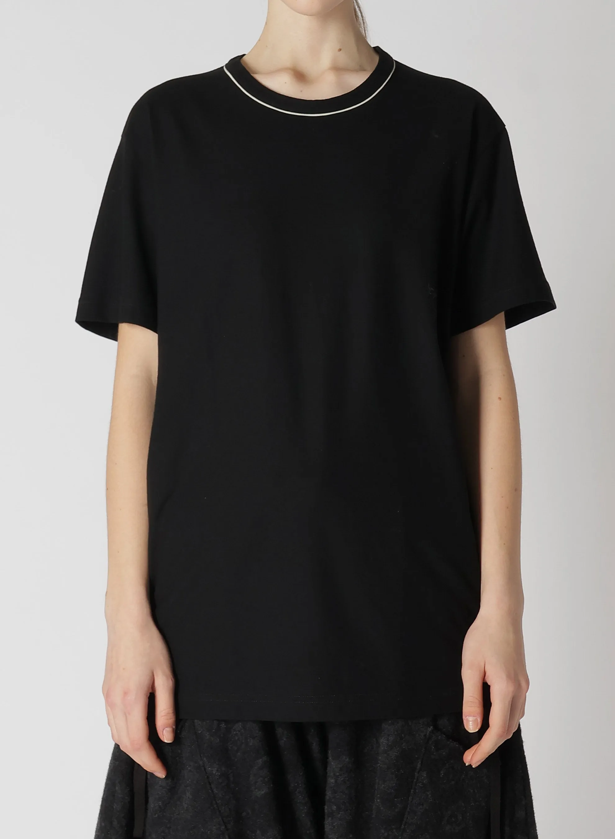 40/-HARD TWIST JERSEY Y'S STITCH T B sold by Yohji Yamamoto product image thumbnail 4