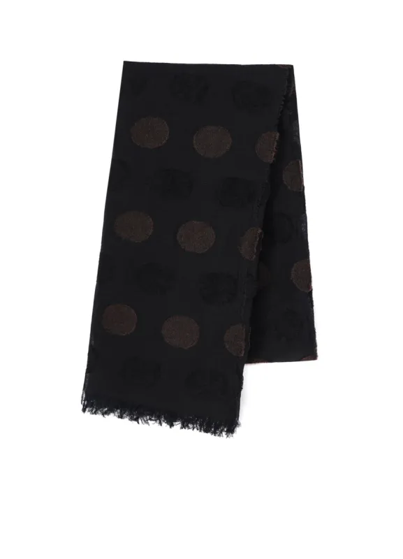 POLKA DOT JQ SCARF sold by Yohji Yamamoto