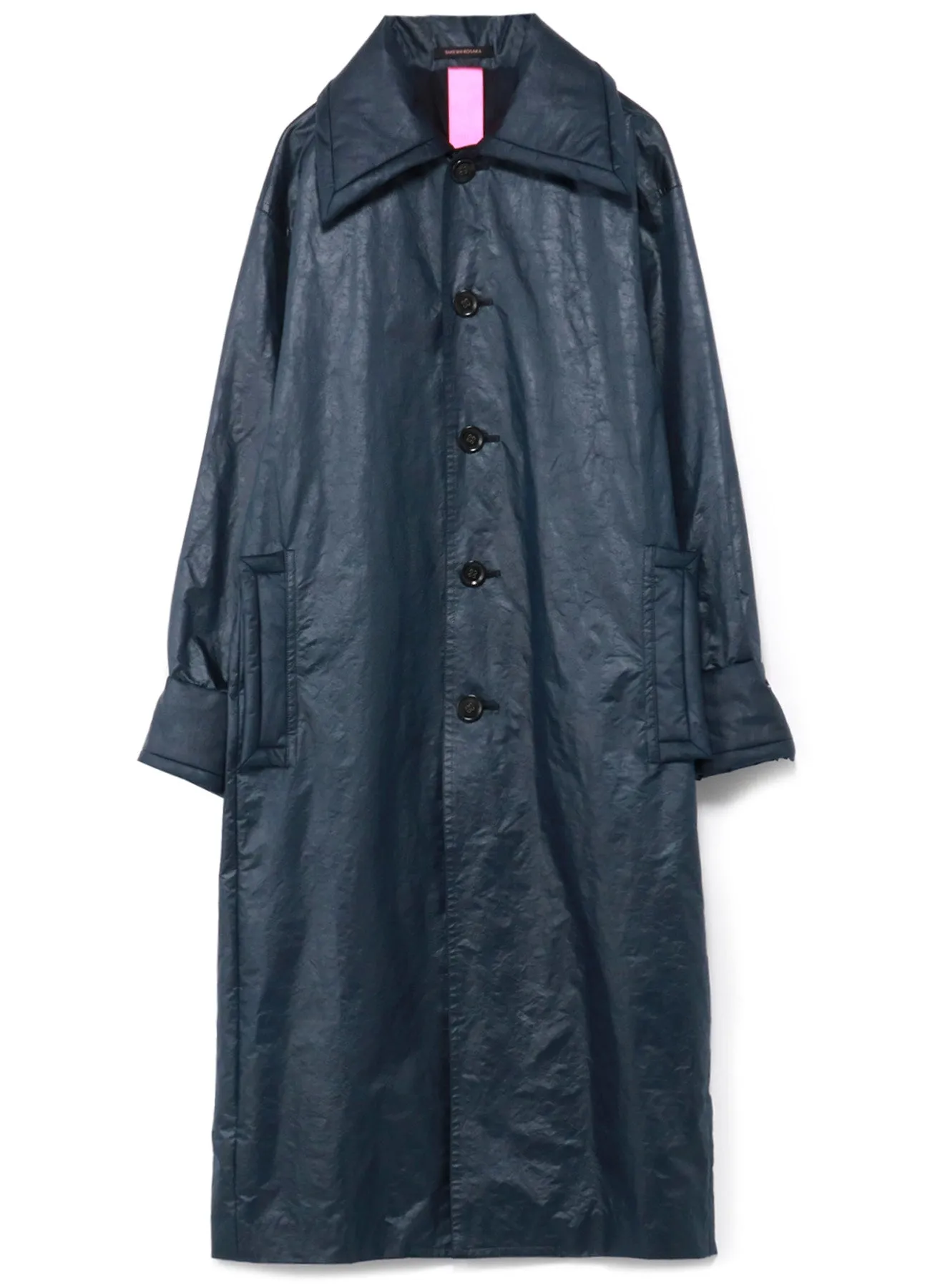 Y'sPINK SPLIT YARN MEMORY LIKE VINTAGE INSULATED PARTS COAT sold by Yohji Yamamoto product image thumbnail 2