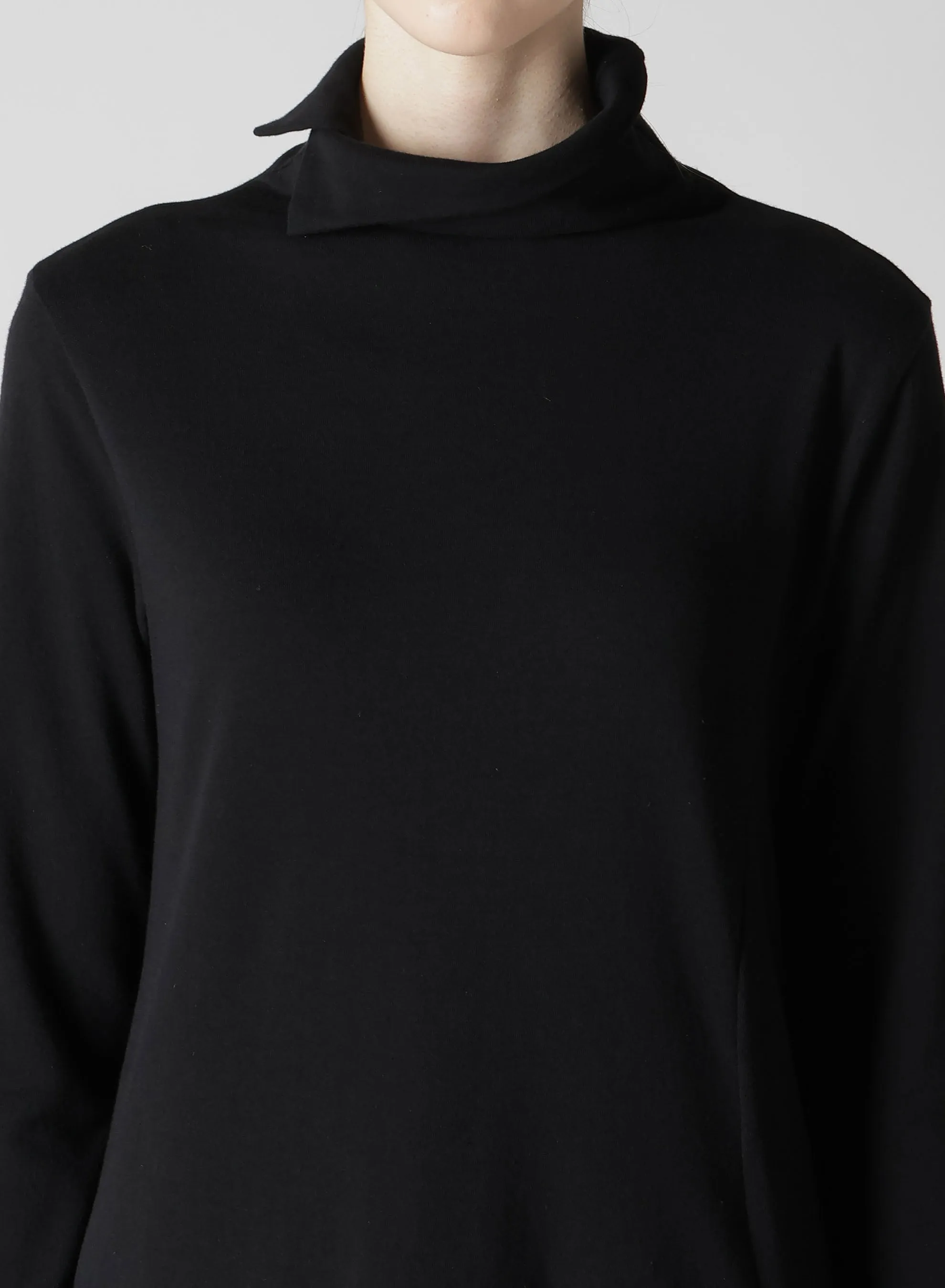 60/-SOFT FLEECE LEFT SLIT T sold by Yohji Yamamoto product image thumbnail 5