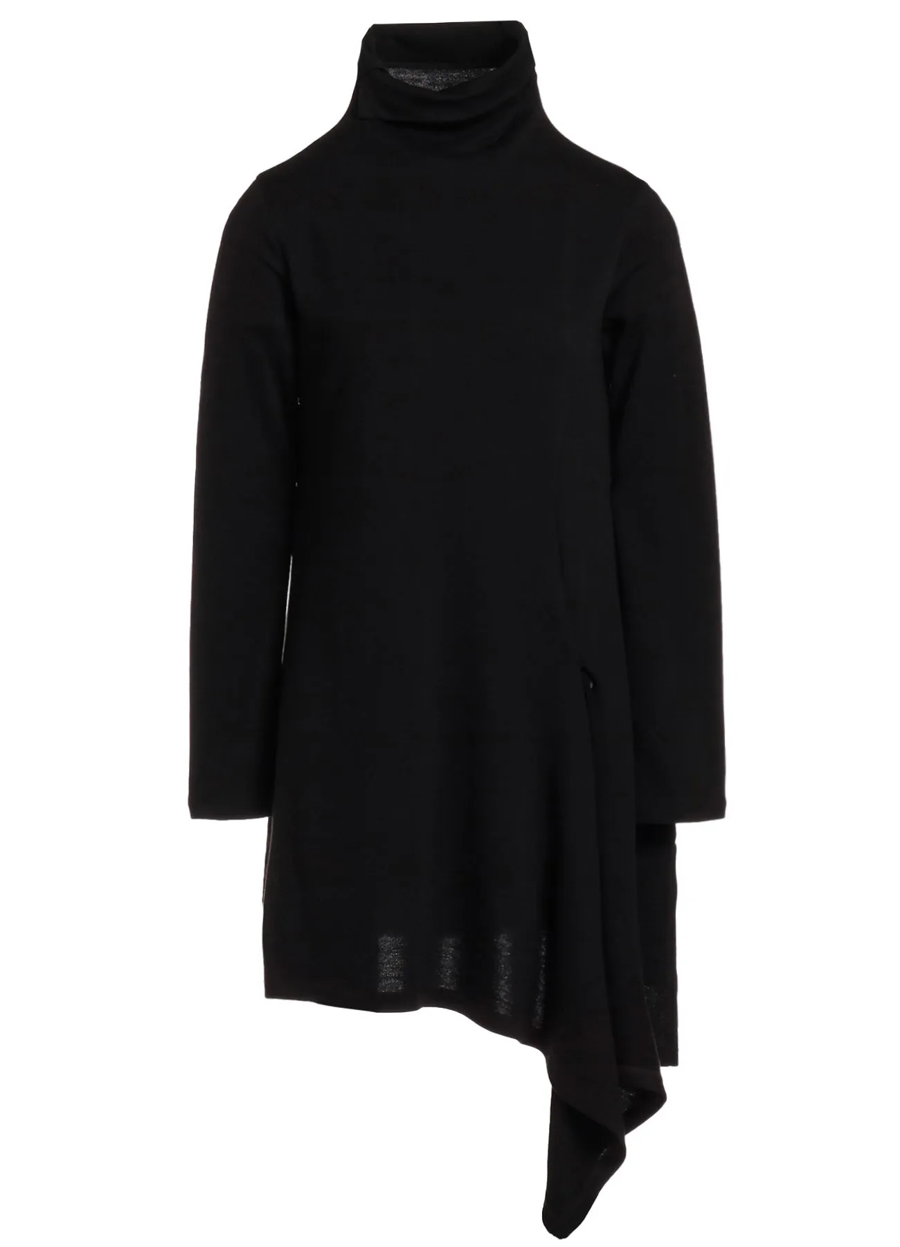 60/-SOFT FLEECE LEFT SLIT T sold by Yohji Yamamoto product image thumbnail 2