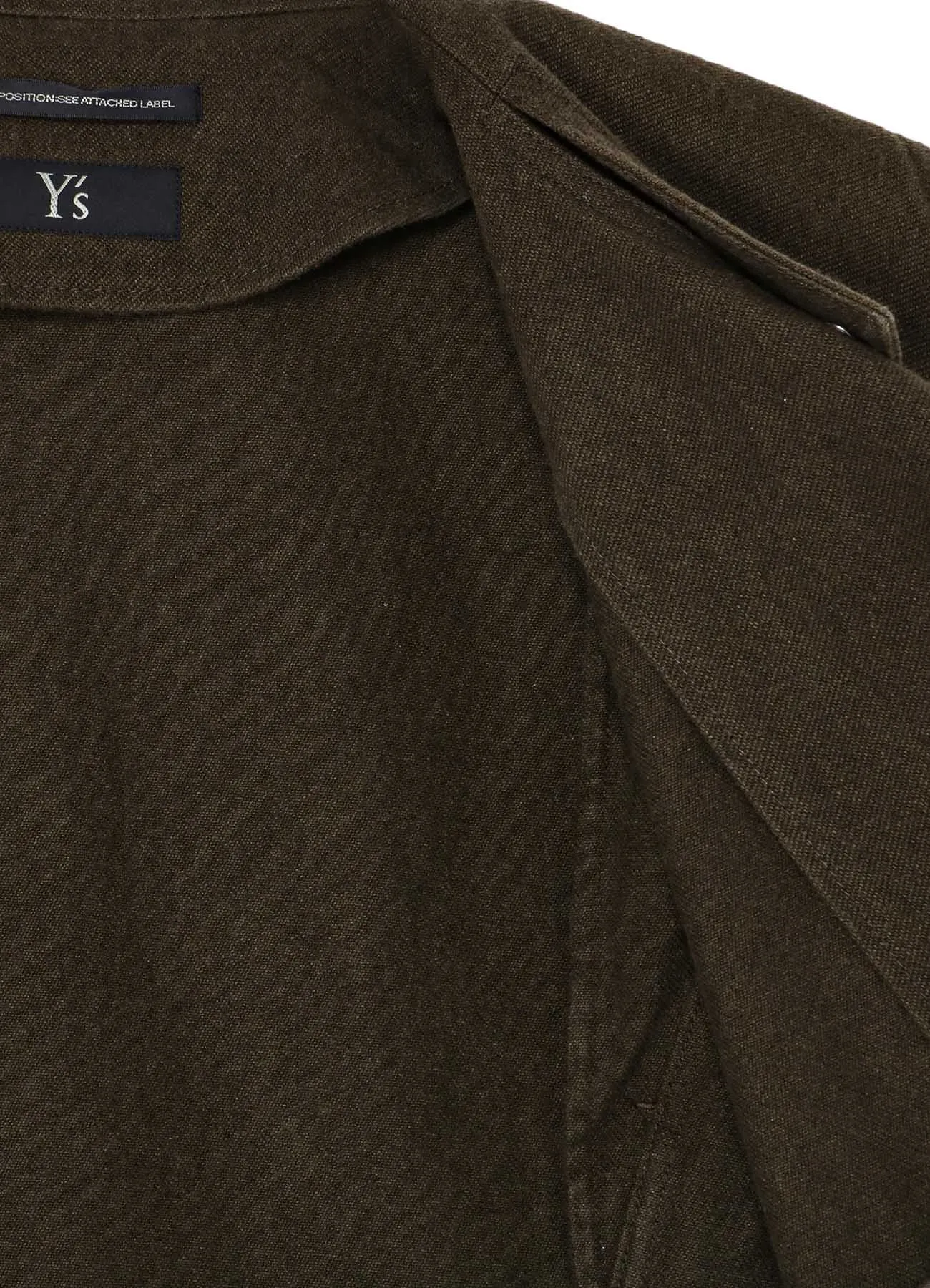 C/LI GABARNINE BIKER JACKET sold by Yohji Yamamoto product image thumbnail 4
