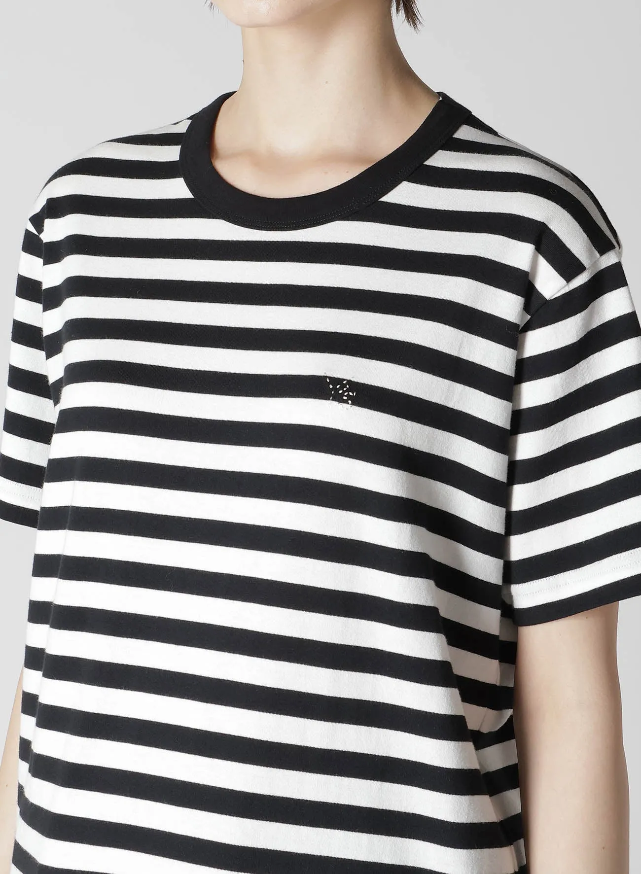 40/2 STRIPE JERSEY Y'S STITCH T sold by Yohji Yamamoto product image thumbnail 5