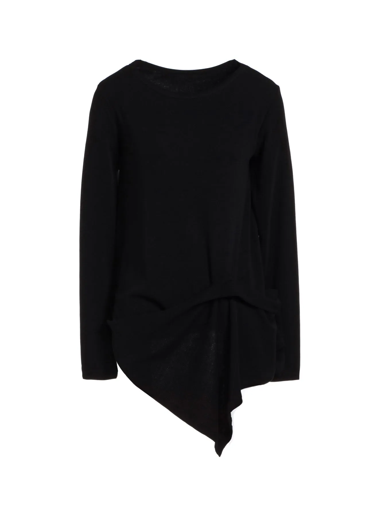 60/-HARD TWIST PONTE SIDE FLARE T sold by Yohji Yamamoto