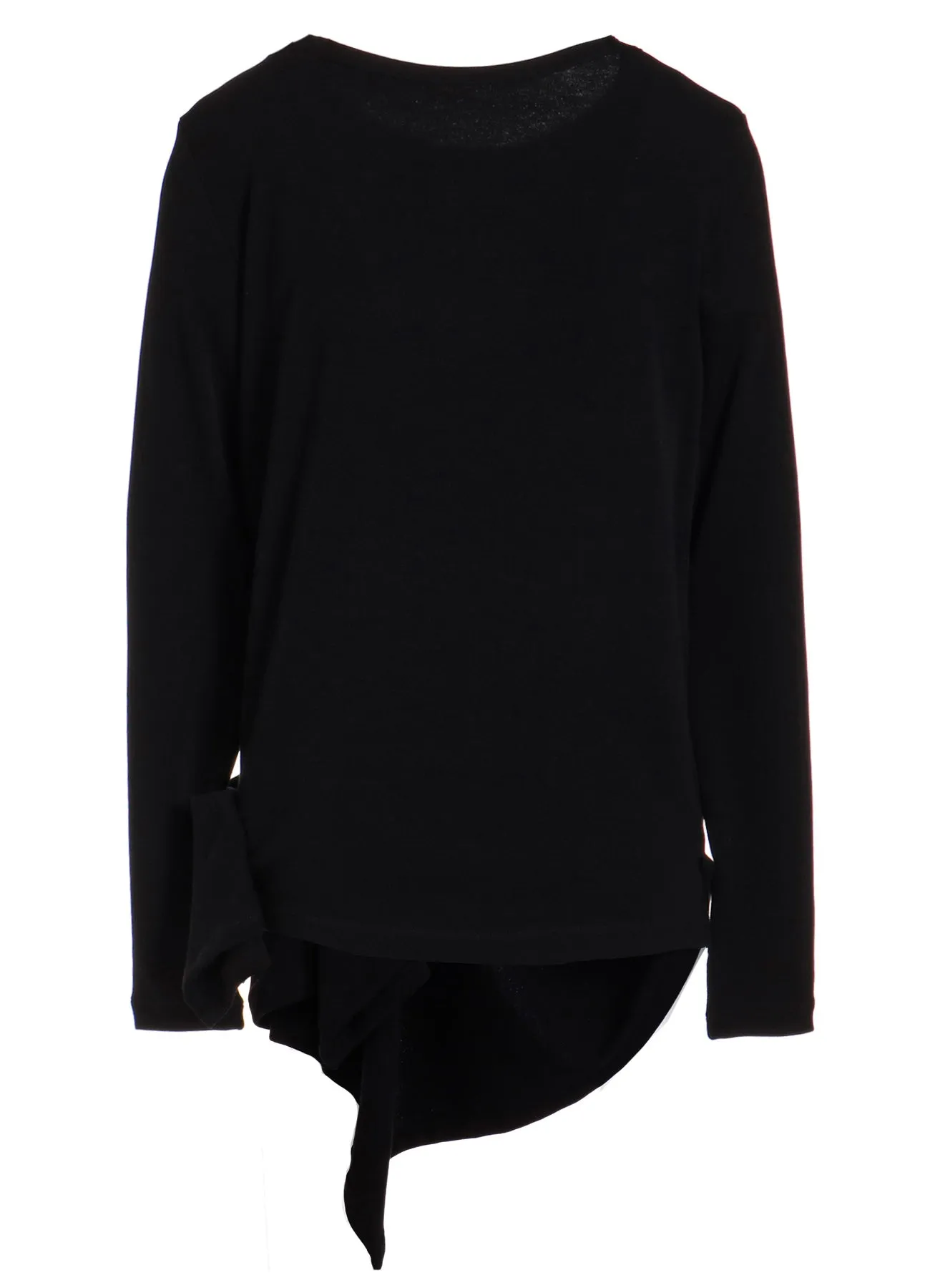 60/-HARD TWIST PONTE SIDE FLARE T sold by Yohji Yamamoto product image thumbnail 3