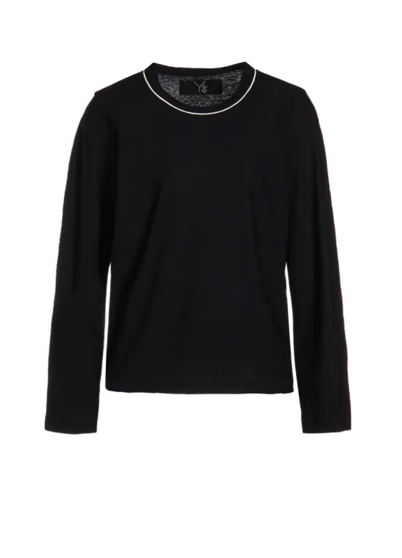 40/-HARD TWIST JERSEY Y'S STITCH LONG T A sold by Yohji Yamamoto