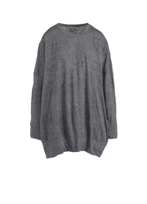 30/- T/C JERSEY Y'S STITCH BIG LONG SLEEVE sold by Yohji Yamamoto
