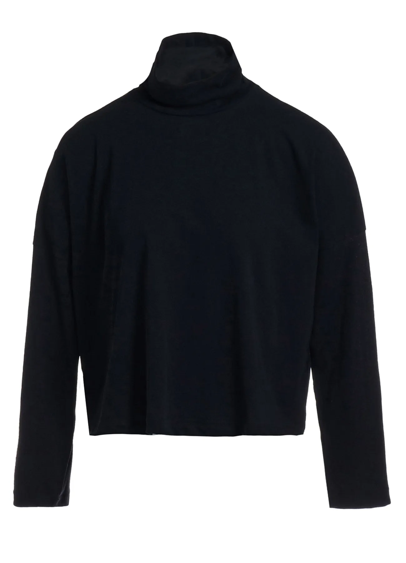 40/-HARD TWIST JERSEY SHORT HIGH NECK T sold by Yohji Yamamoto product image thumbnail 2