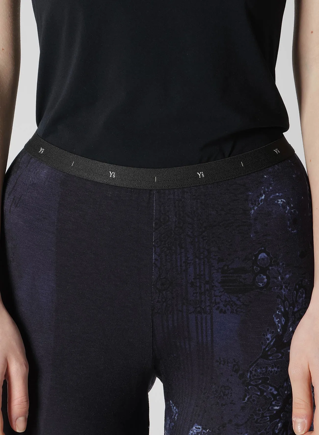 40/-RY JERSEY LACE DESIGN P LEGGINGS sold by Yohji Yamamoto product image thumbnail 5