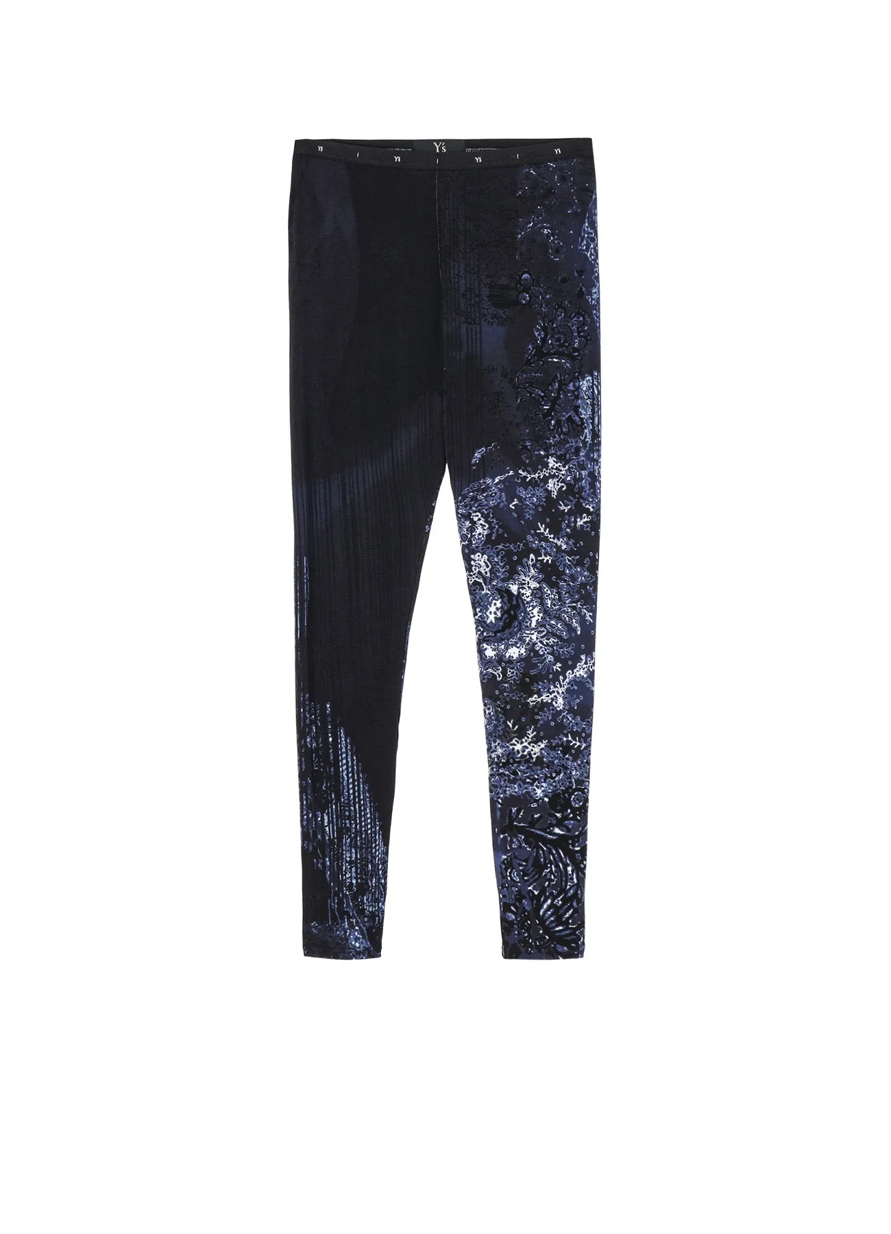 40/-RY JERSEY LACE DESIGN P LEGGINGS sold by Yohji Yamamoto