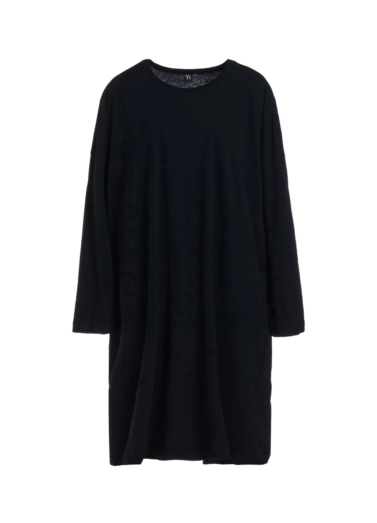 40/-HARD TWIST JERSEY ROUND NECK BIG T-SHIRT OP sold by Yohji Yamamoto