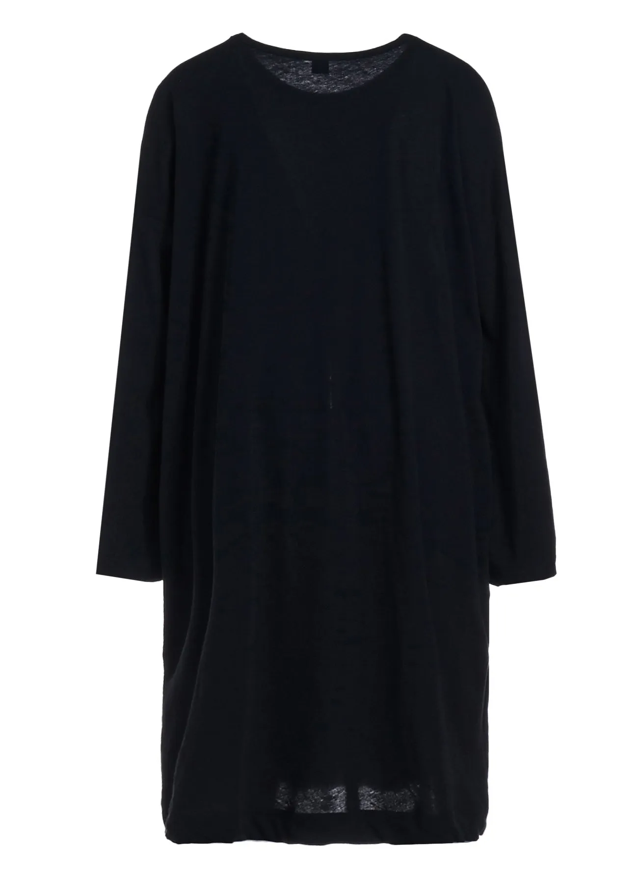 40/-HARD TWIST JERSEY ROUND NECK BIG T-SHIRT OP sold by Yohji Yamamoto product image thumbnail 4