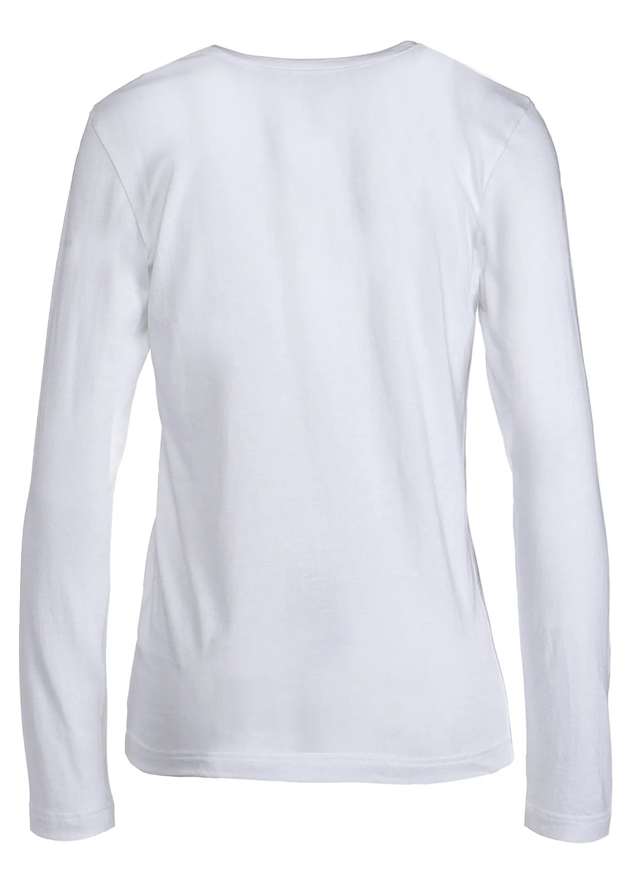 40/-SOFT JERSEY ROUND NECK LONG SLEEVE T sold by Yohji Yamamoto product image thumbnail 3