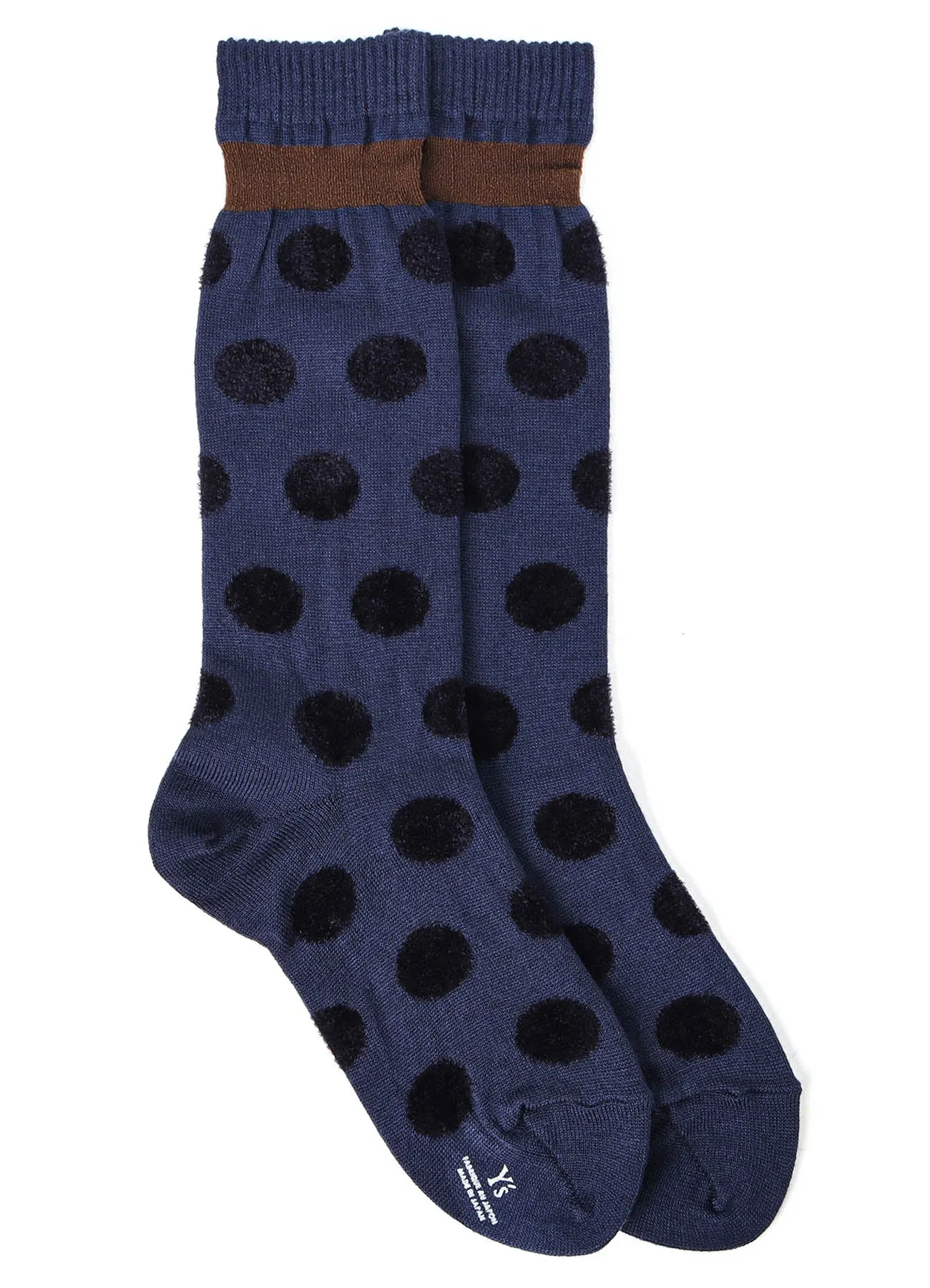 MOLE POLKA DOT LONG SOCKS sold by Yohji Yamamoto product image thumbnail 2