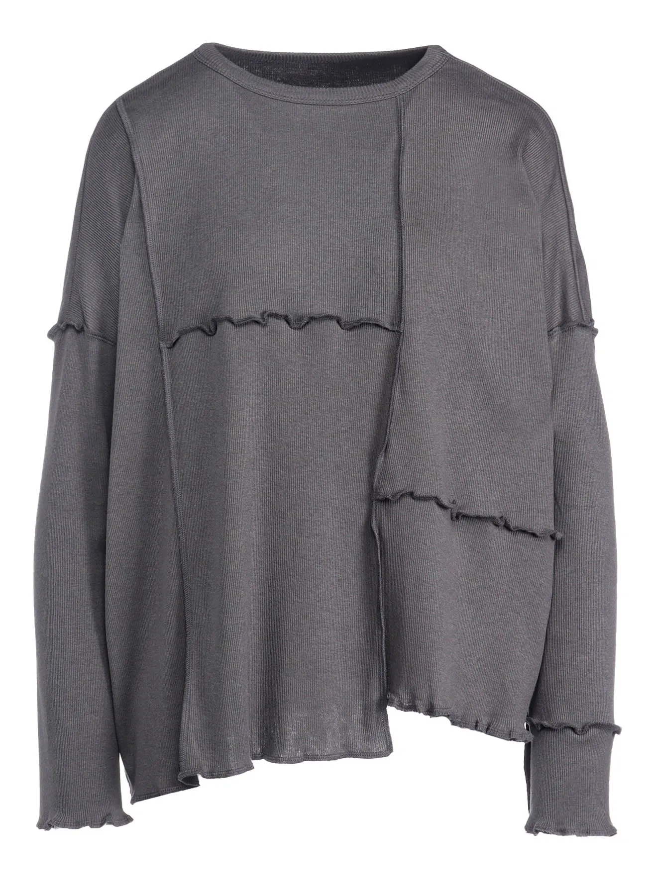 C/Ry RIB PATCHWORK WIDE PULLOVER sold by Yohji Yamamoto product image thumbnail 2