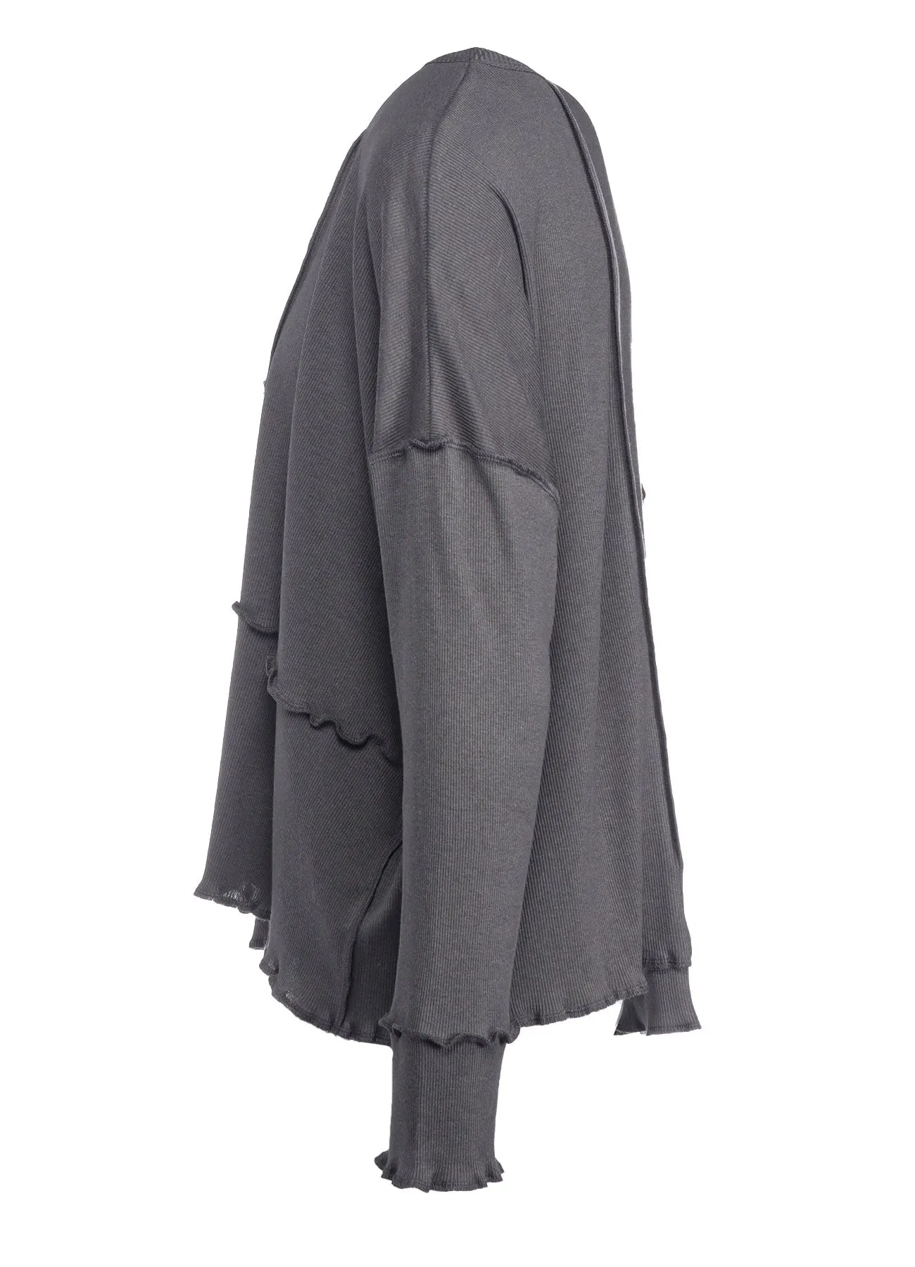 C/Ry RIB PATCHWORK WIDE PULLOVER sold by Yohji Yamamoto product image thumbnail 3