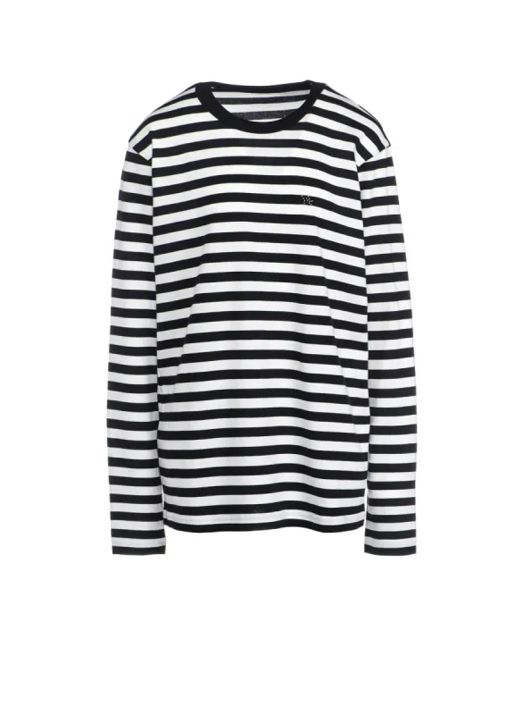 40/2 STRIPE JERSEY Y'S STITCH LONG T sold by Yohji Yamamoto
