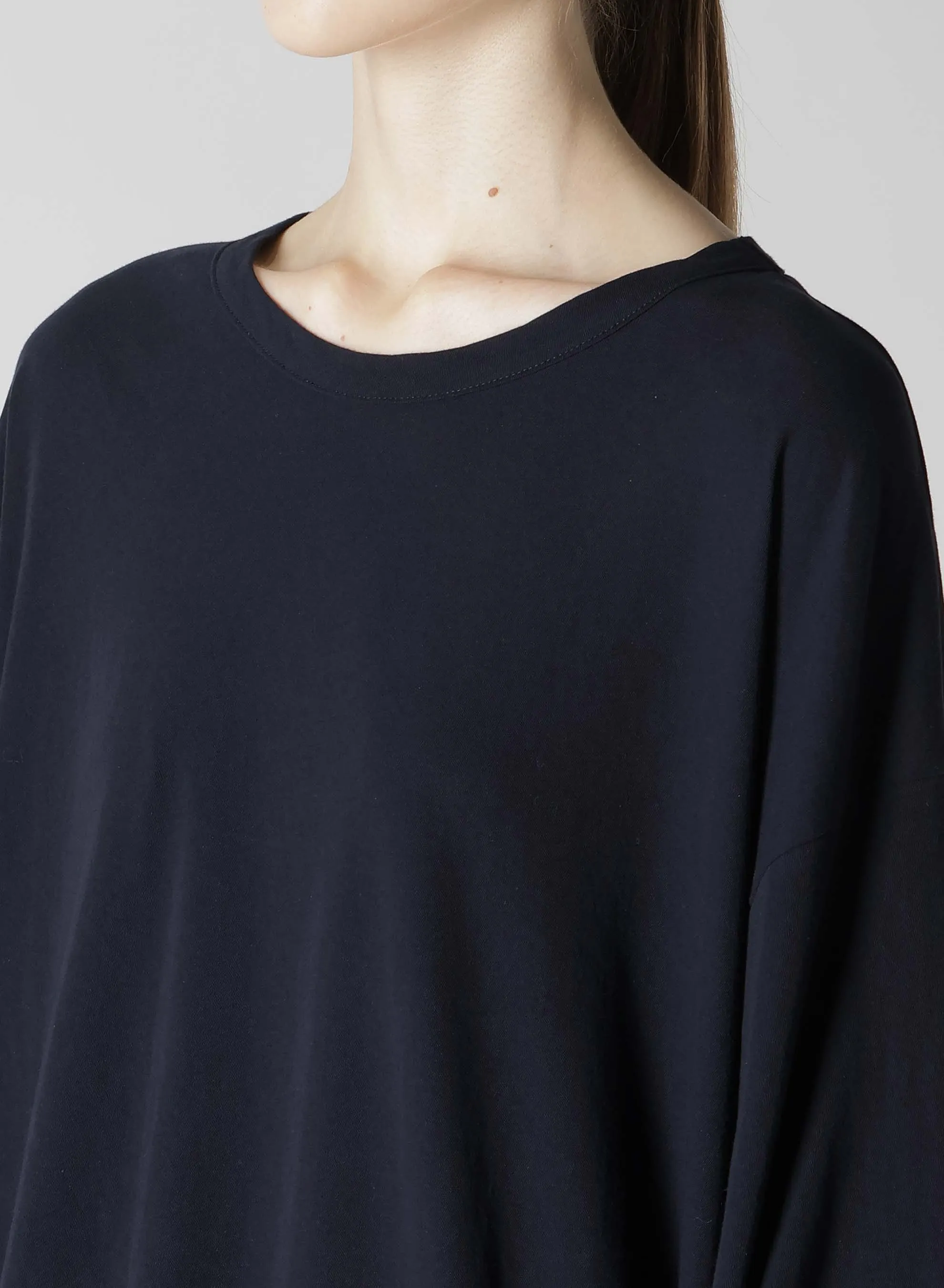 40/-HARD TWIST JERSEY RELAXED LONG T sold by Yohji Yamamoto product image thumbnail 5